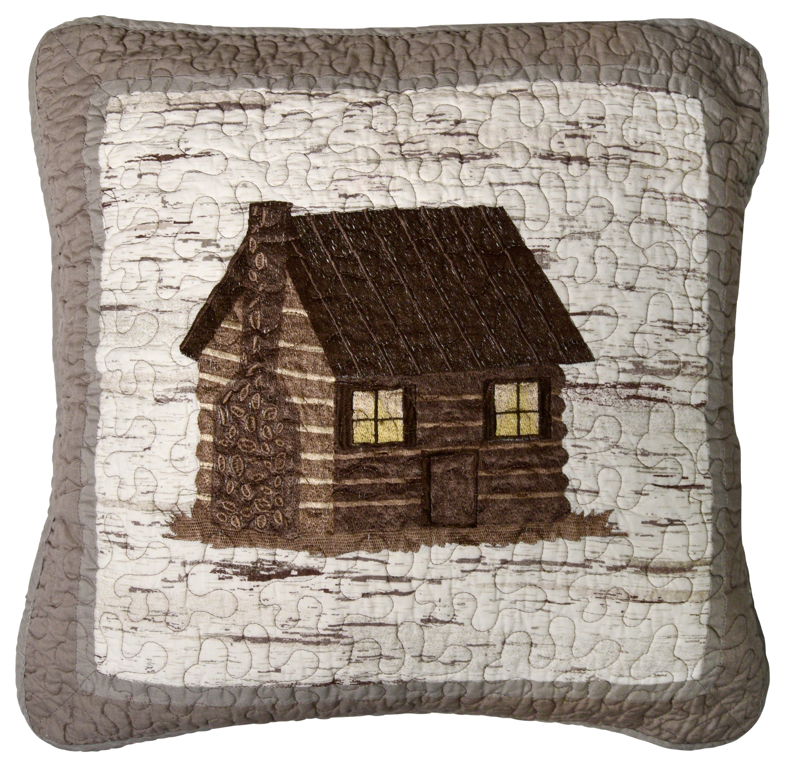 Donna Sharp Birch Forest Bedding Collection Cabin Pillow