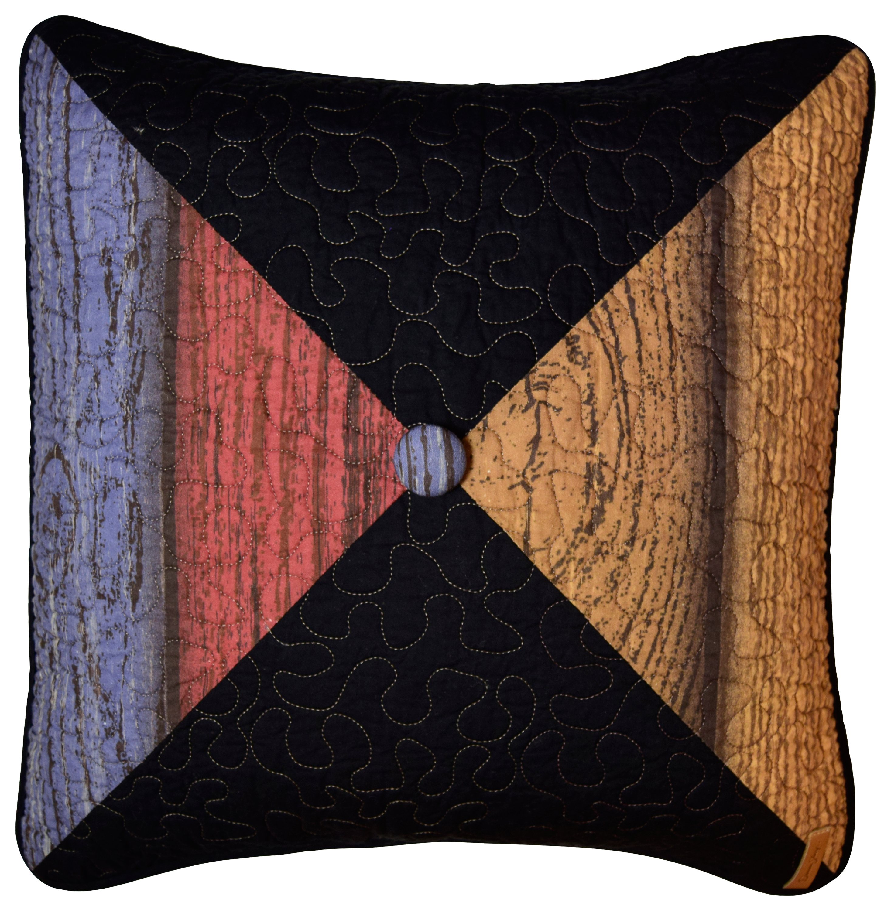 Donna Sharp Donna Sharp Oakland Bedding Collection Square Patched Pillow - $54.99 at Cabela's Program