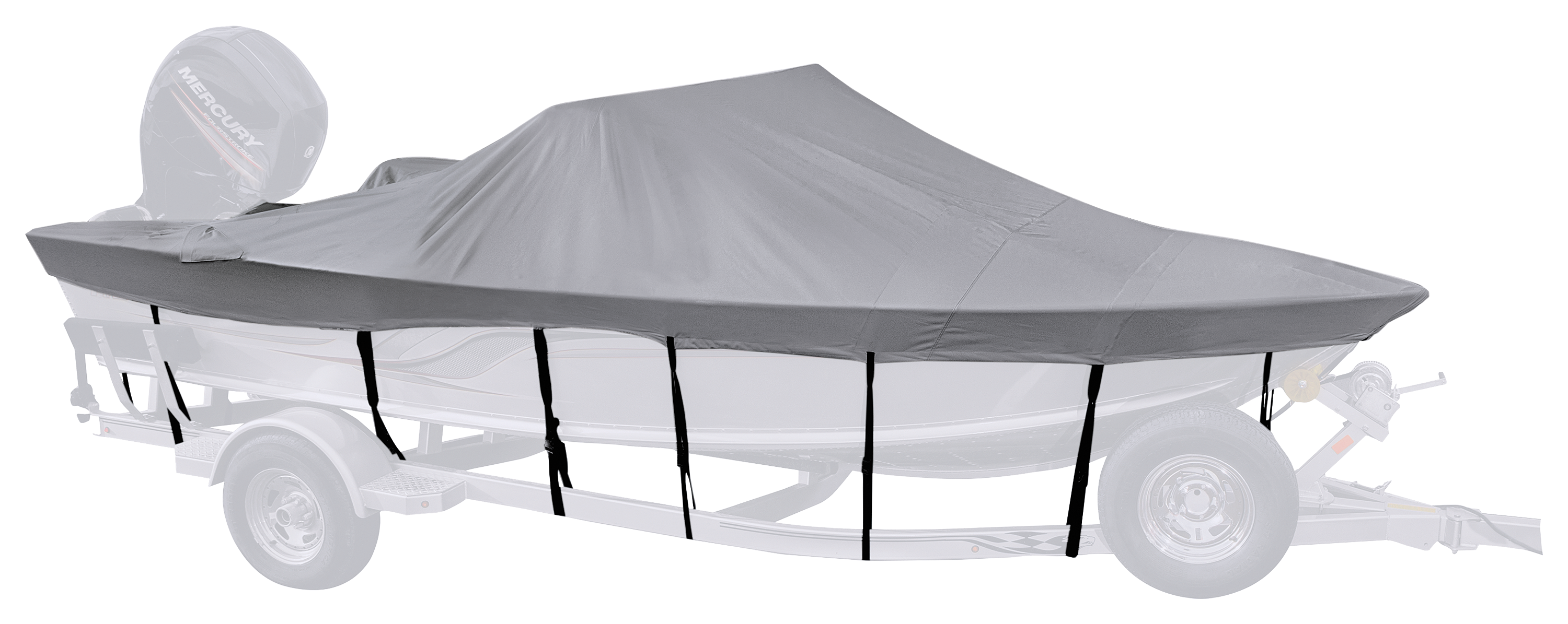 Image of Bass Pro Shops RSS Bass and Walleye Boat Cover - 17' L - 80″ W