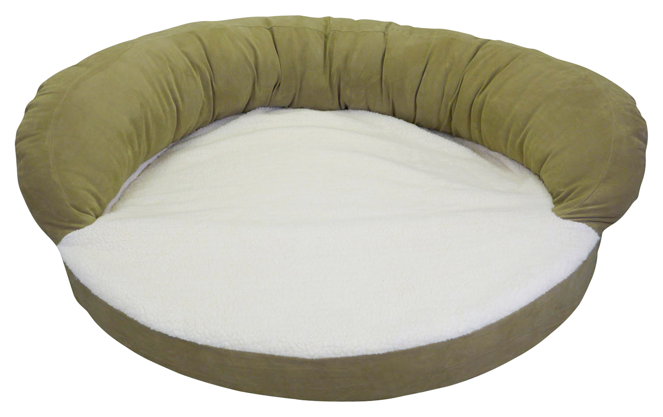 Carolina Pet Company Ortho Sleeper Bolster Dog Bed - Sage - Large