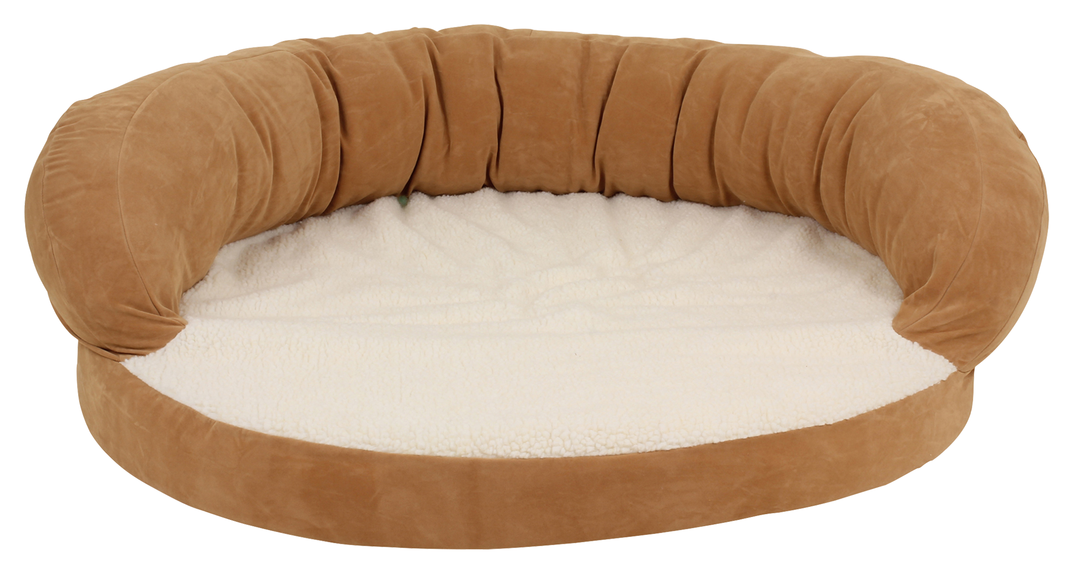Carolina Pet Company Ortho Sleeper Bolster Dog Bed - Saddle - Large