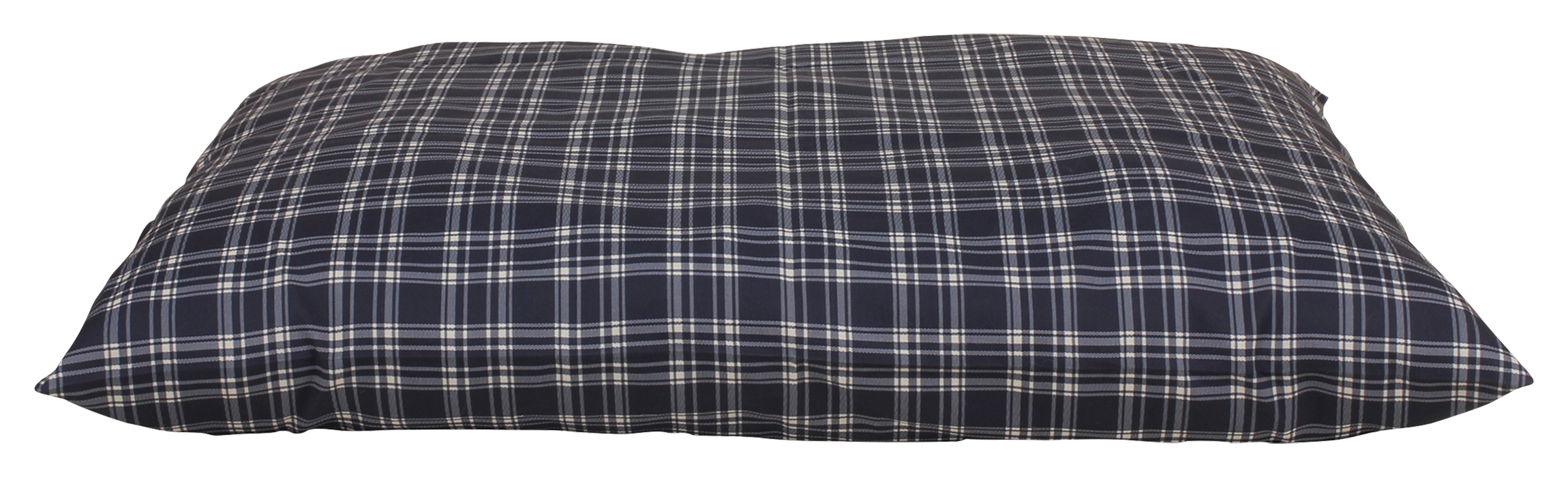 Carolina Pet Company Indoor/Outdoor Plaid Shebang Dog Bed - Blue Plaid - Small - Carolina Pet