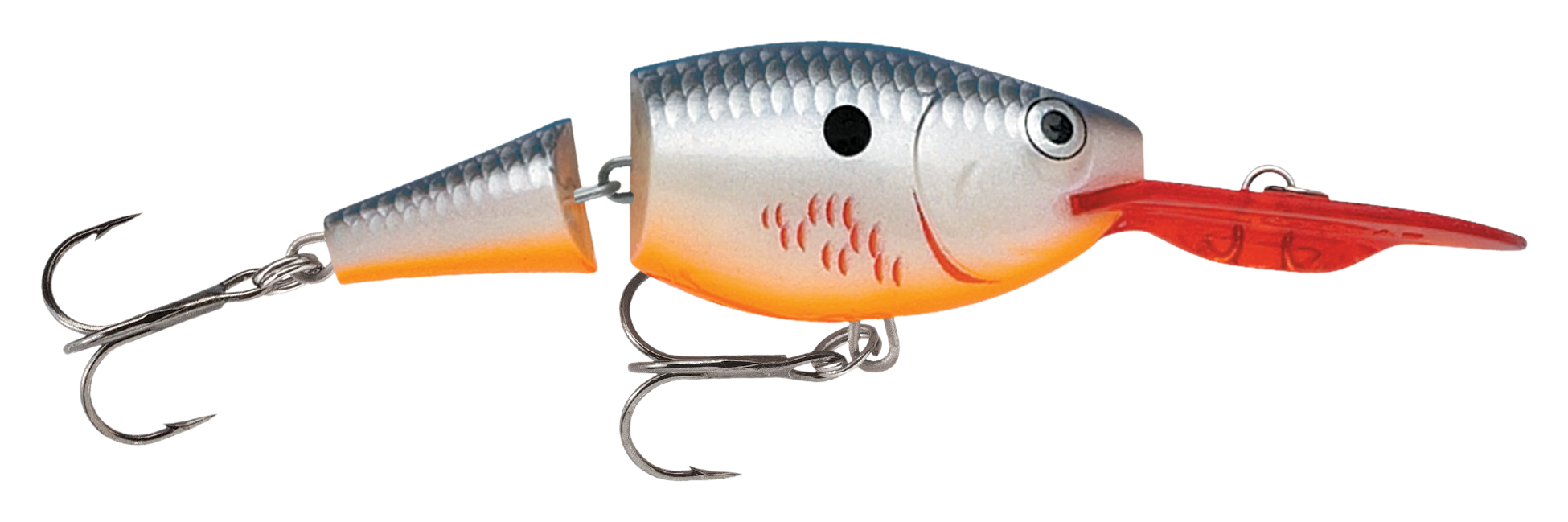 Image of Rapala Jointed Shad Rap - JSR05 - 2' - Bleeding Original Shad