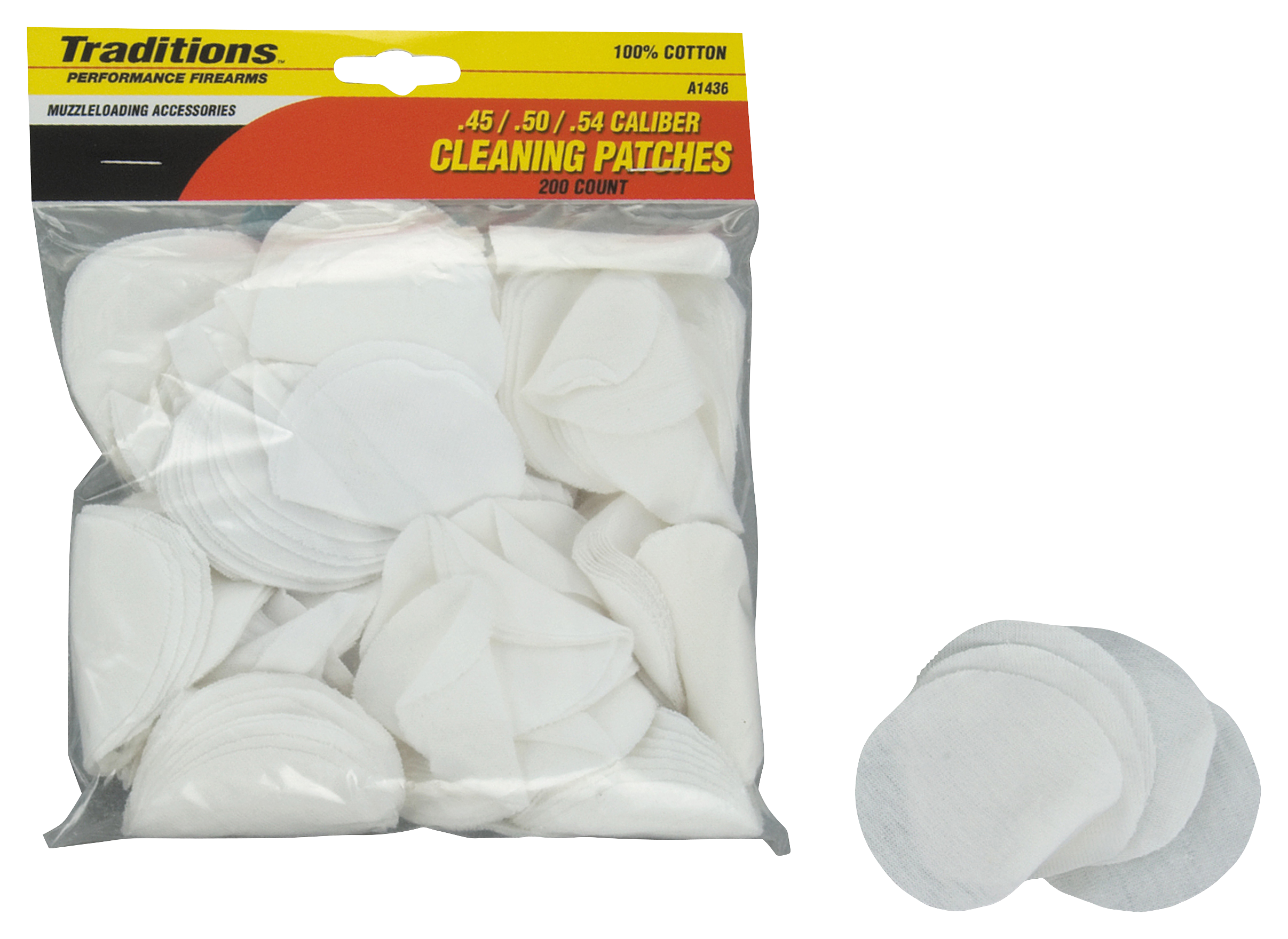 Traditions EZ Clean 2 Cleaning Patches - 200 Pack - Traditions