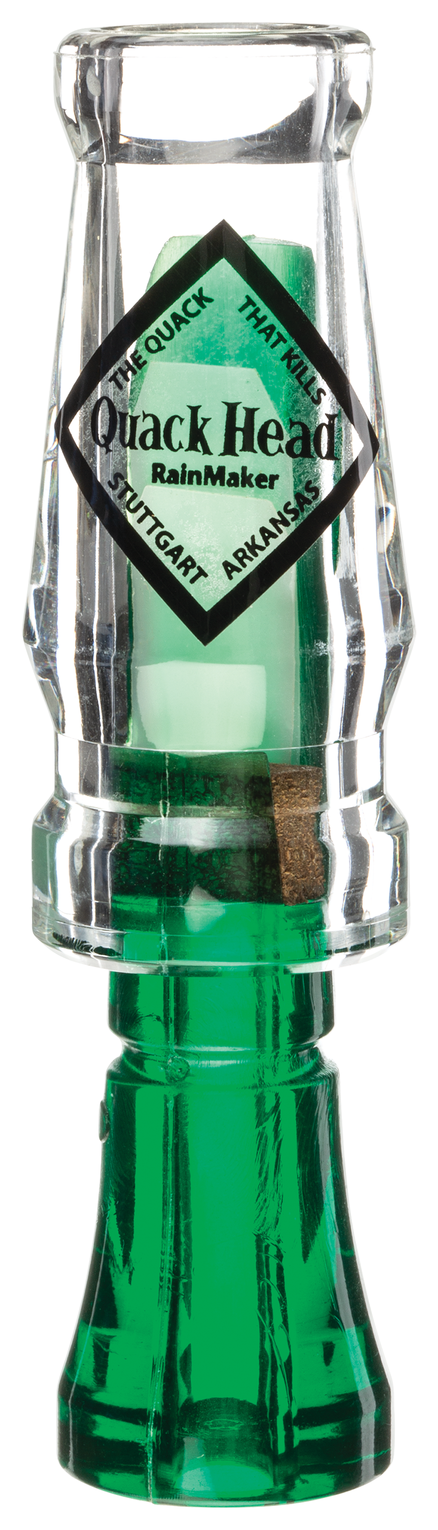 Rich-N-Tone Quackhead Rainmaker Double Reed Timber Duck Call