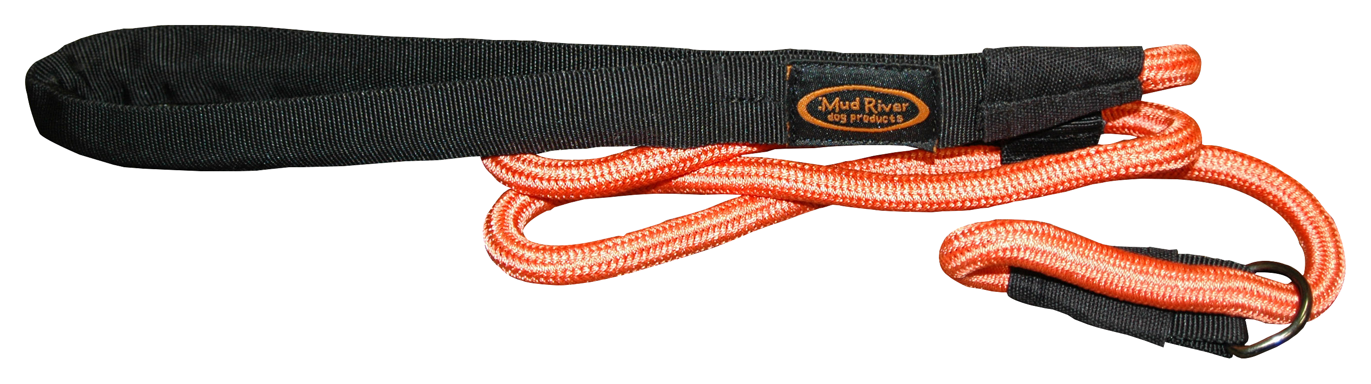 Mud River Hugo Slip Lead for Dogs - 2 - Blaze Orange