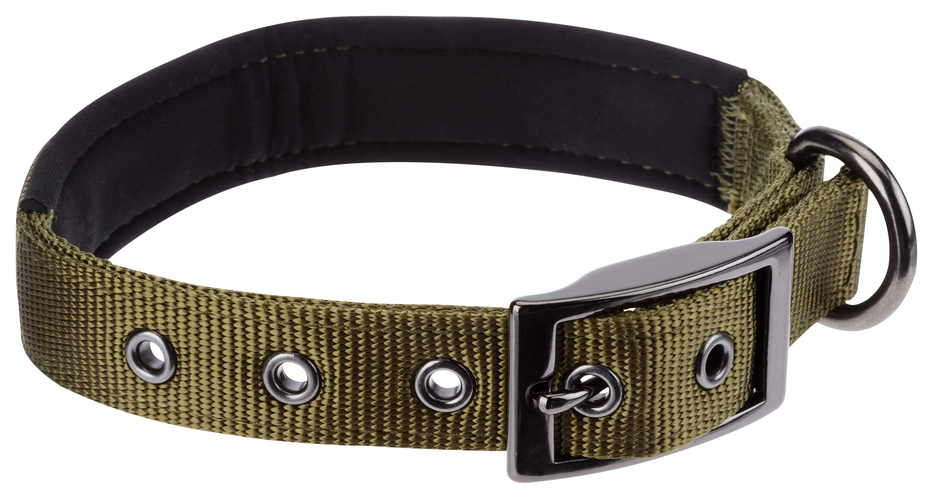 Mud River Swagger Dog Collar - Green - 16-20