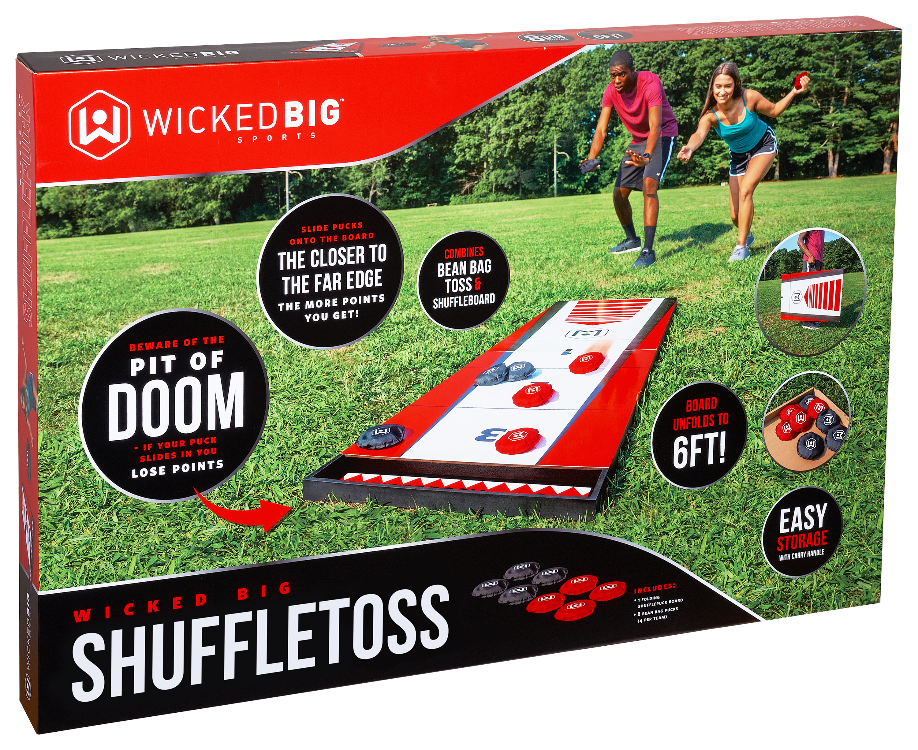 Wicked Big Sports Shuffle Toss Outdoor Game Set