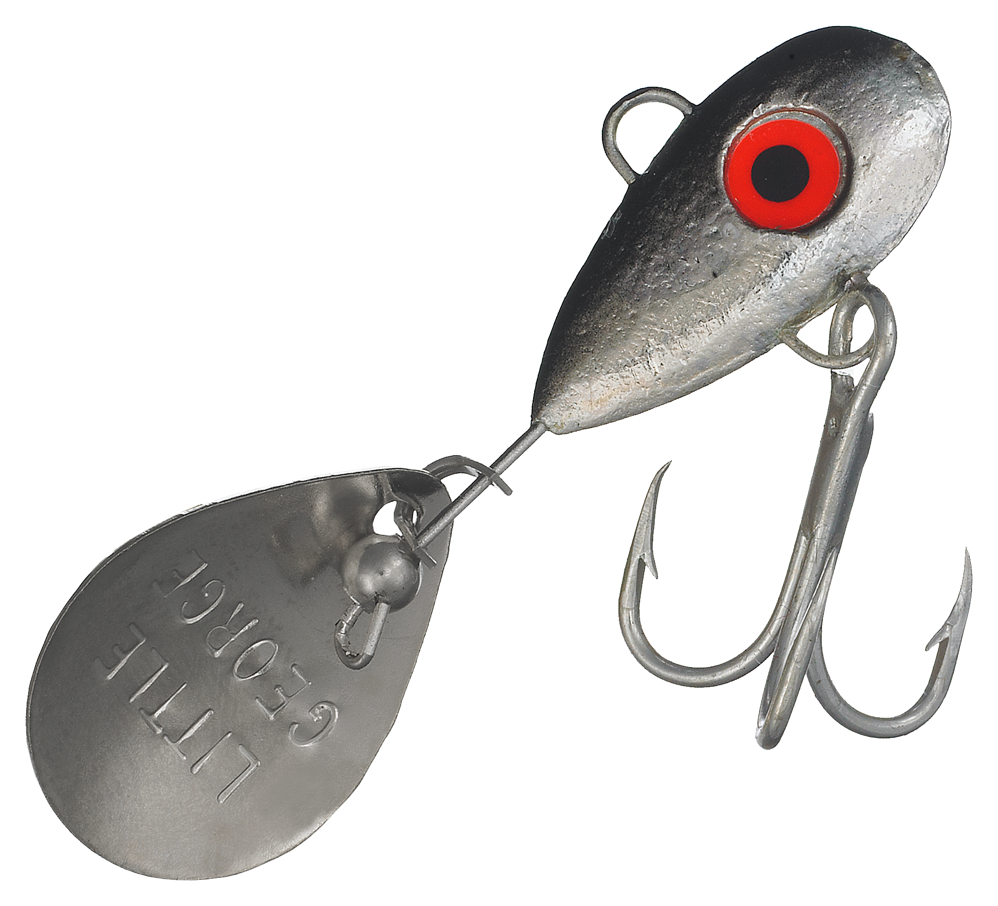 Manns Little George Spoons 1/4 oz - White/Black