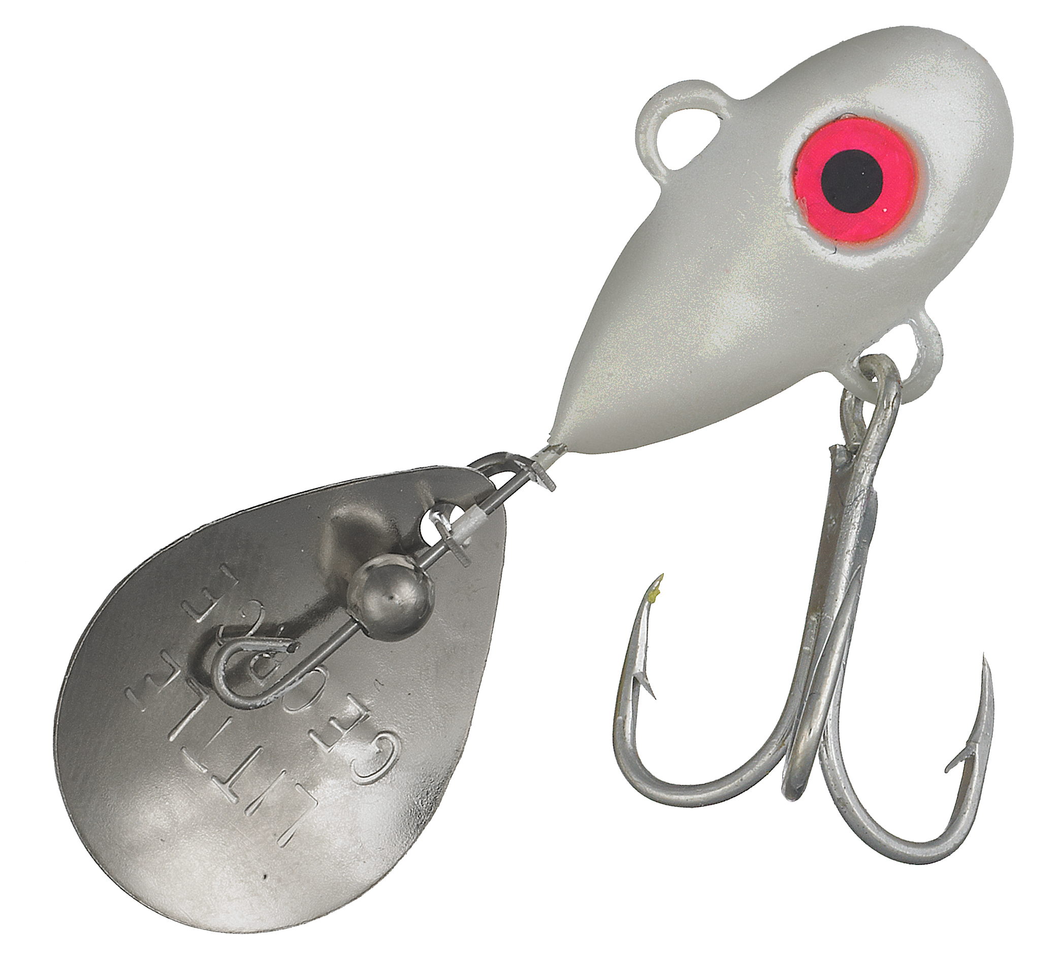 Manns Little George Spoons 1/4 oz - Pearl White