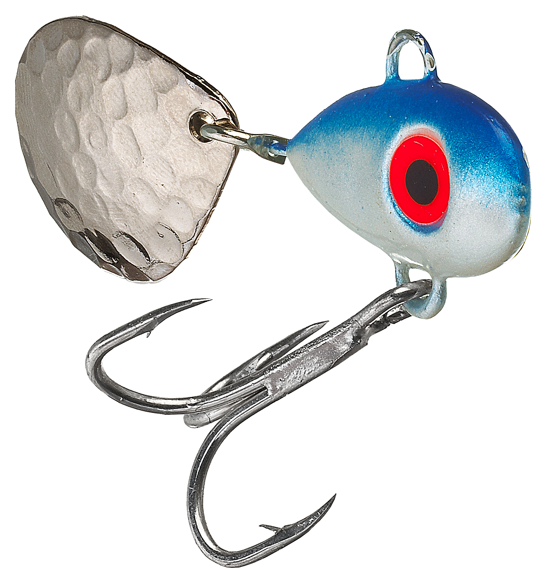 Manns Little George Spoons 1/2 oz - White/Blue