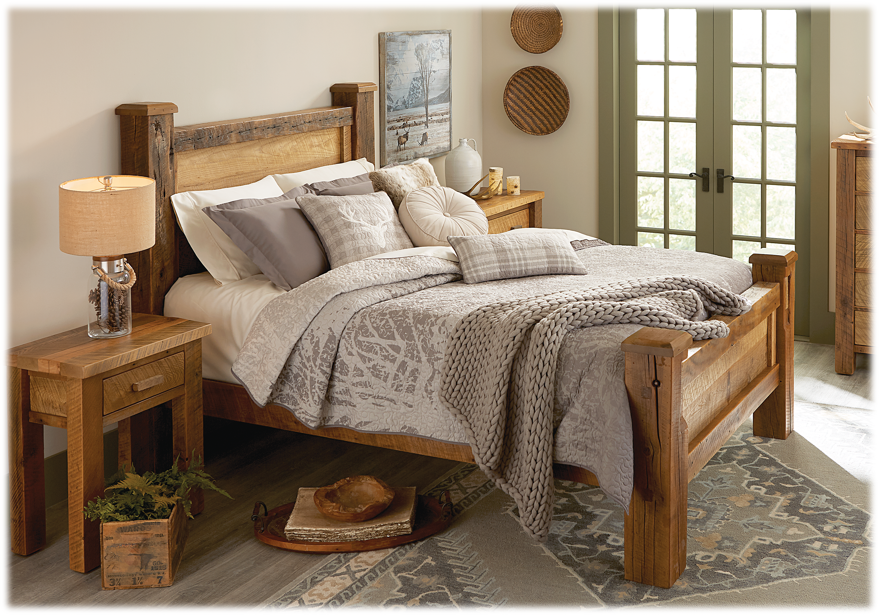 Old Hickory Furniture Old Timber Furniture Collection Bed
