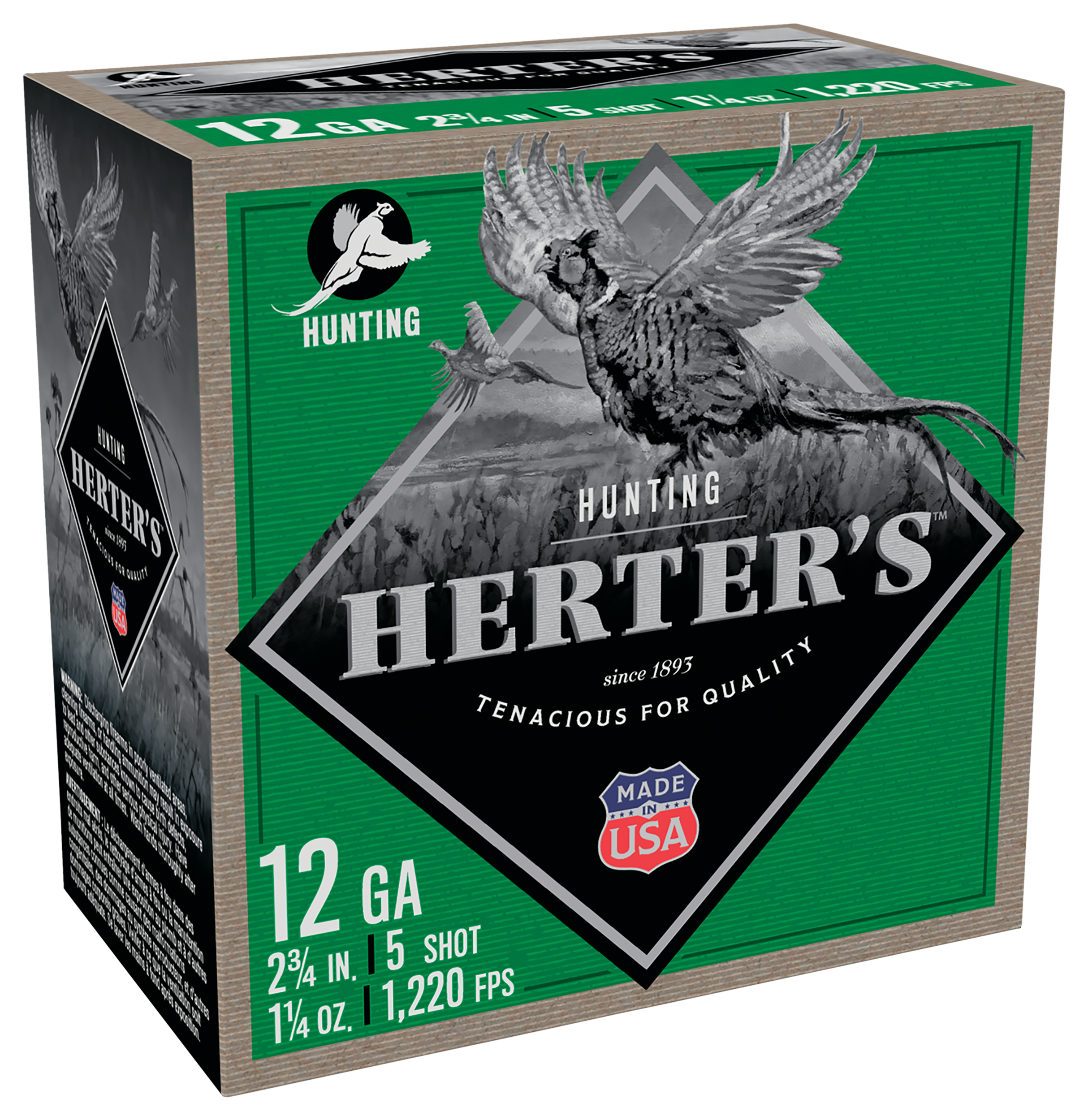 Herter's Pheasant Shotgun Shells - 20 Gauge - HRTP2035 - 25 Rounds - Herter's