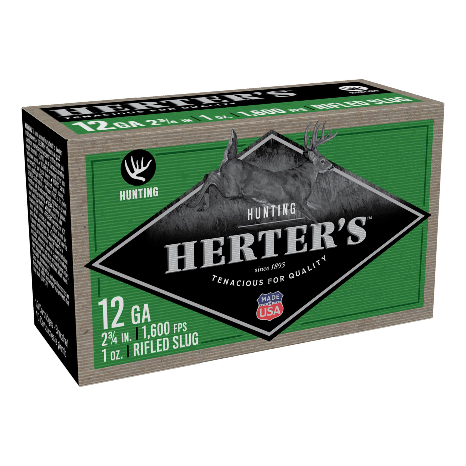 Herter's Rifled Slug Shotgun Shells - 12 Gauge - Herter's