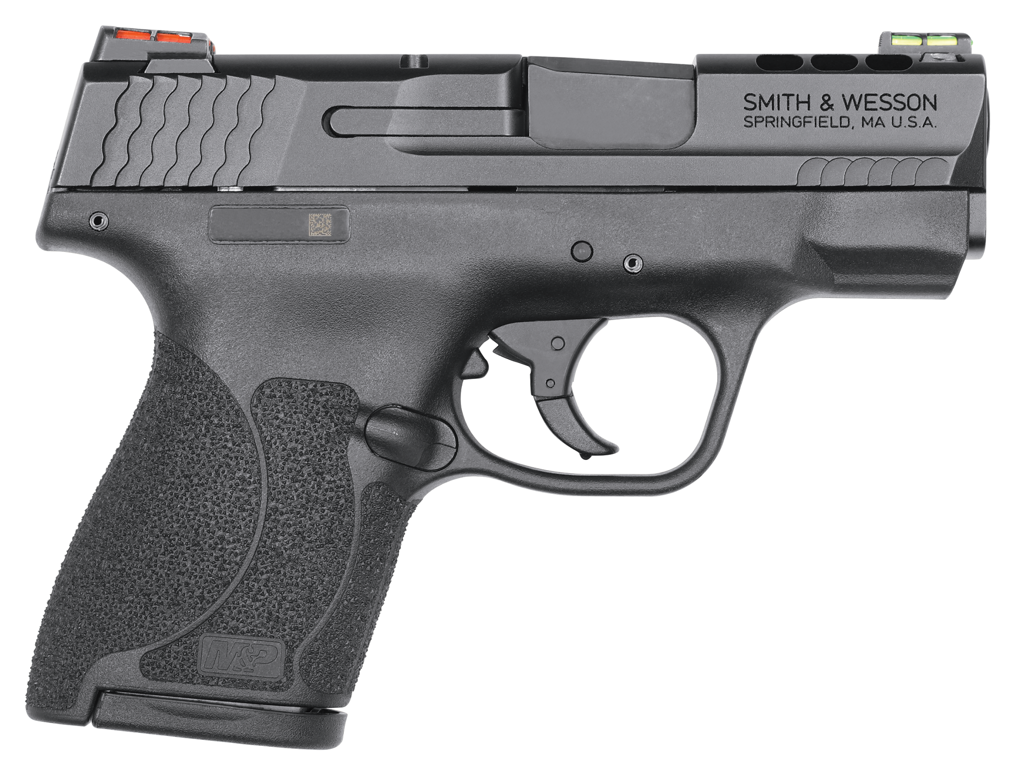 Image of Smith &Wesson Performance Center Ported M&ampP Shield M2.0 Semi-Auto Pistol with Manual Safety - .40 Smith &Wesson