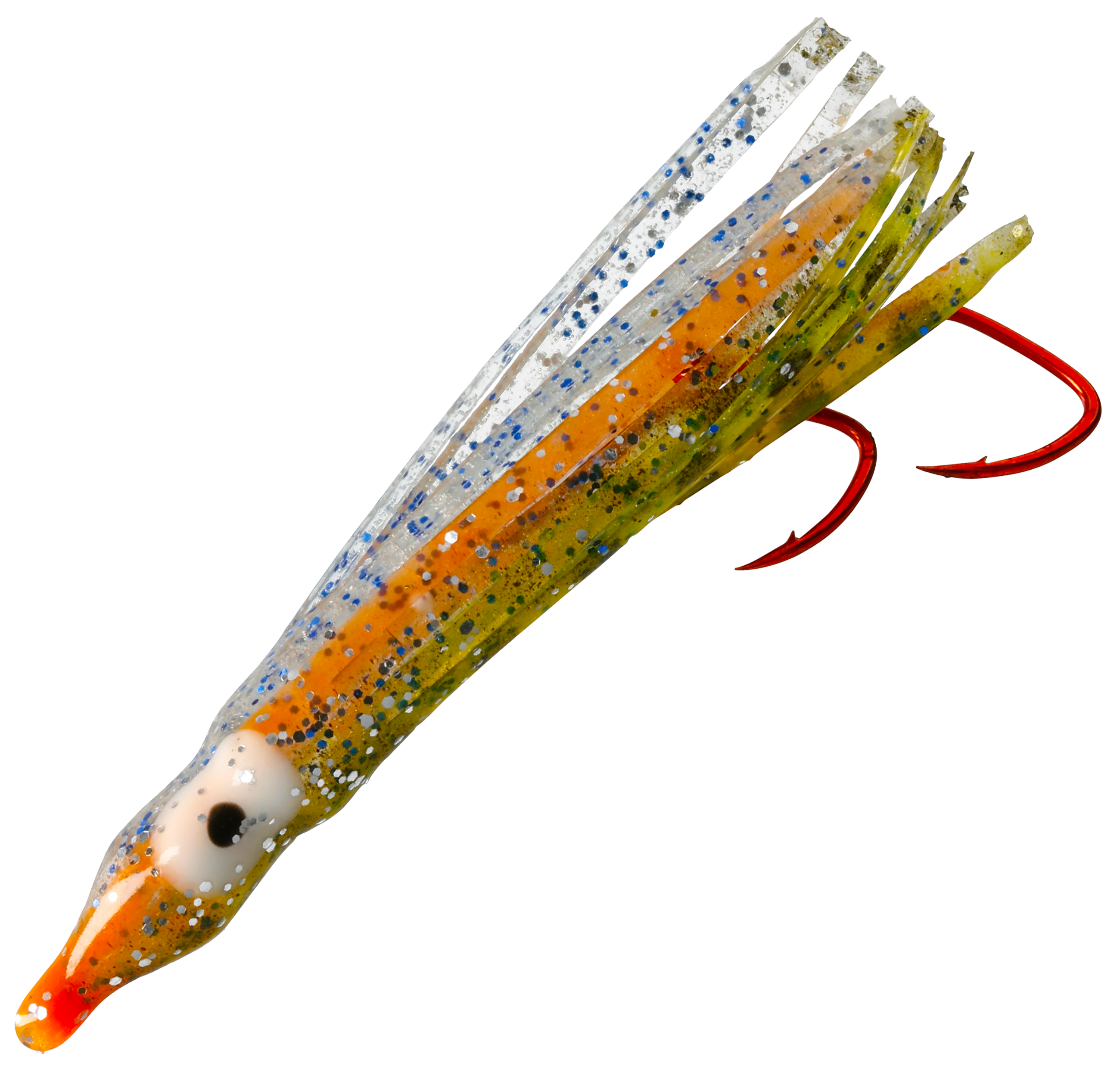 Christensons Slammin Salmon Squid Rig - 2 - Leopard Gecko