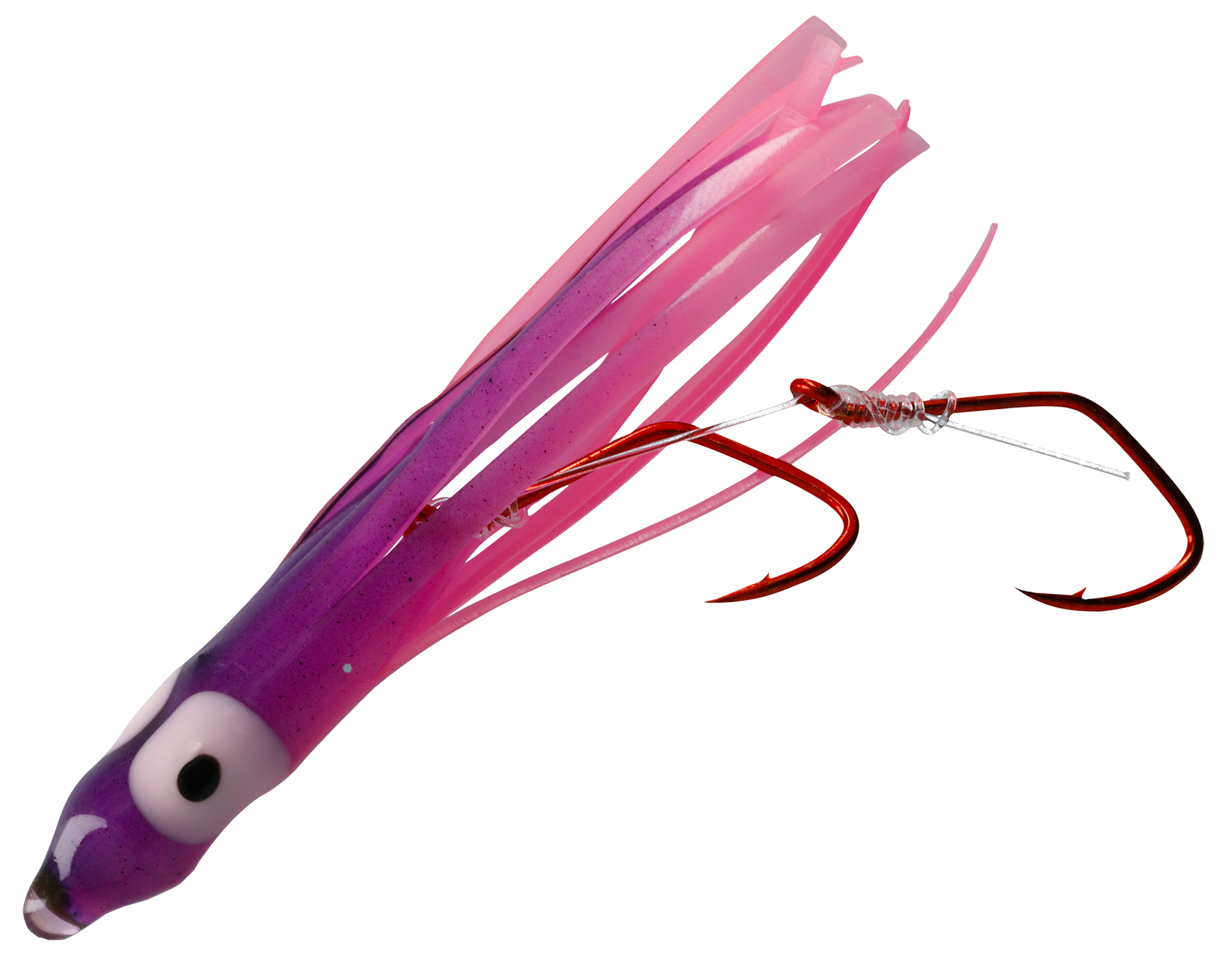 Christensons Slammin Salmon Squid Rig - 2 - Pinurple