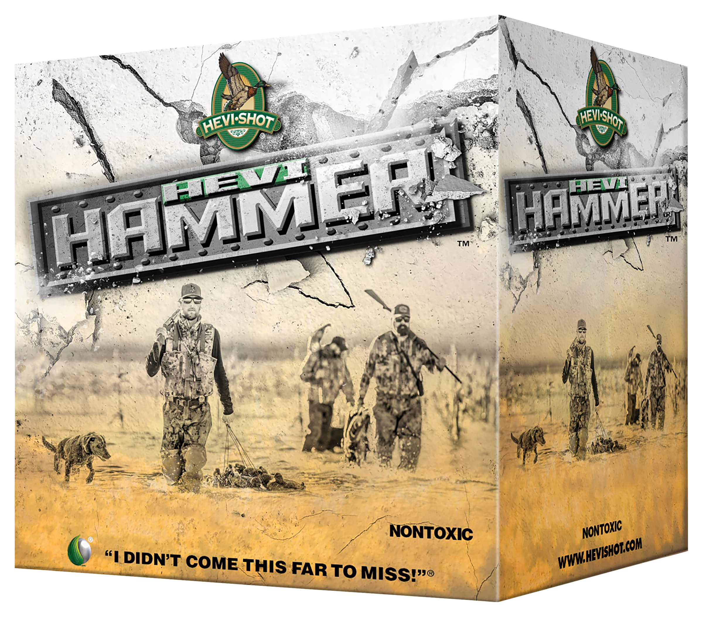 HEVI-Shot HEVI-Hammer 12-Ga. 3? 1-1/4 oz. Shotgun Shells - #2 - 250 Rounds