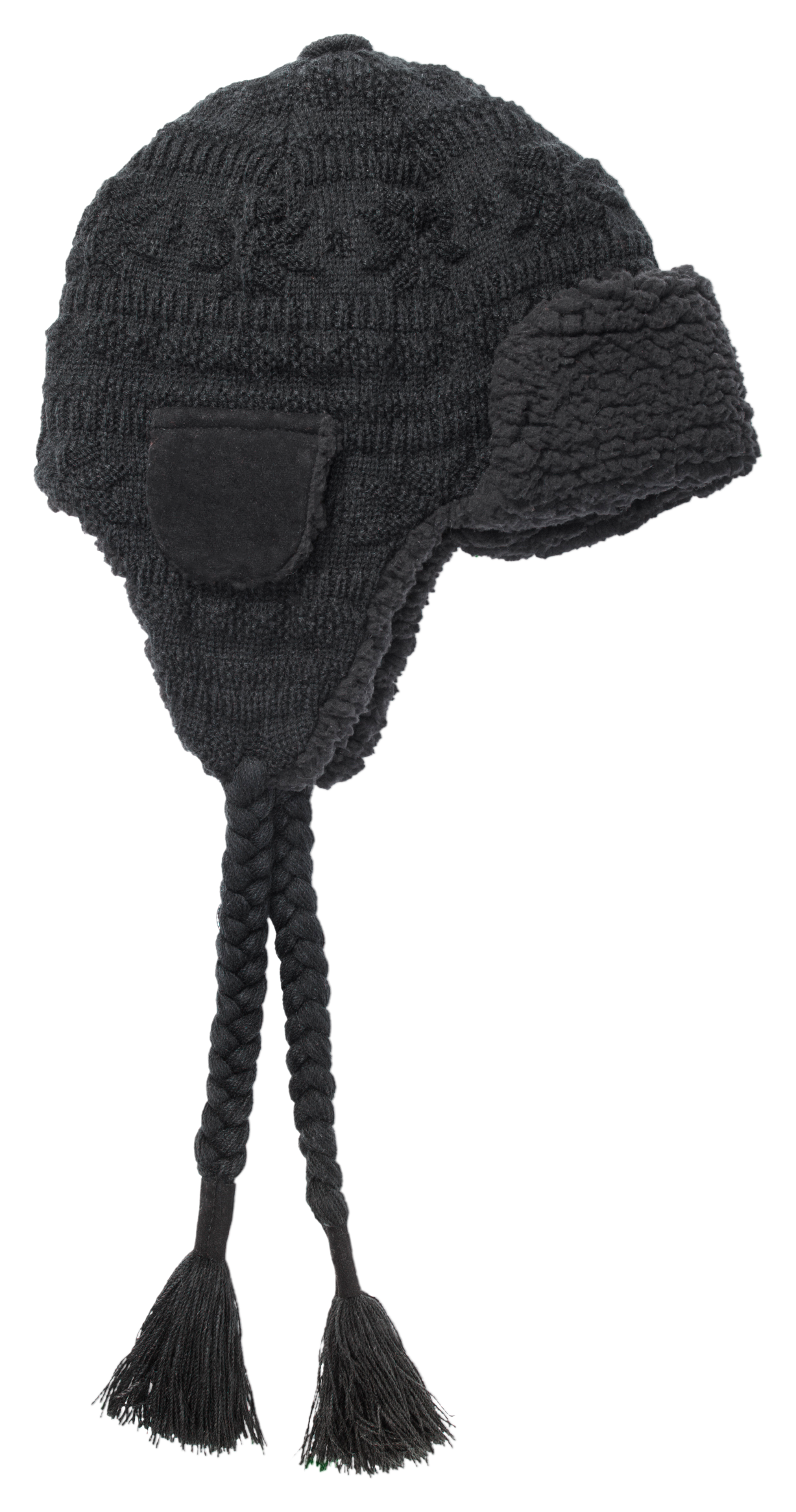 MUK LUKS Lined Trapper Hat - Black