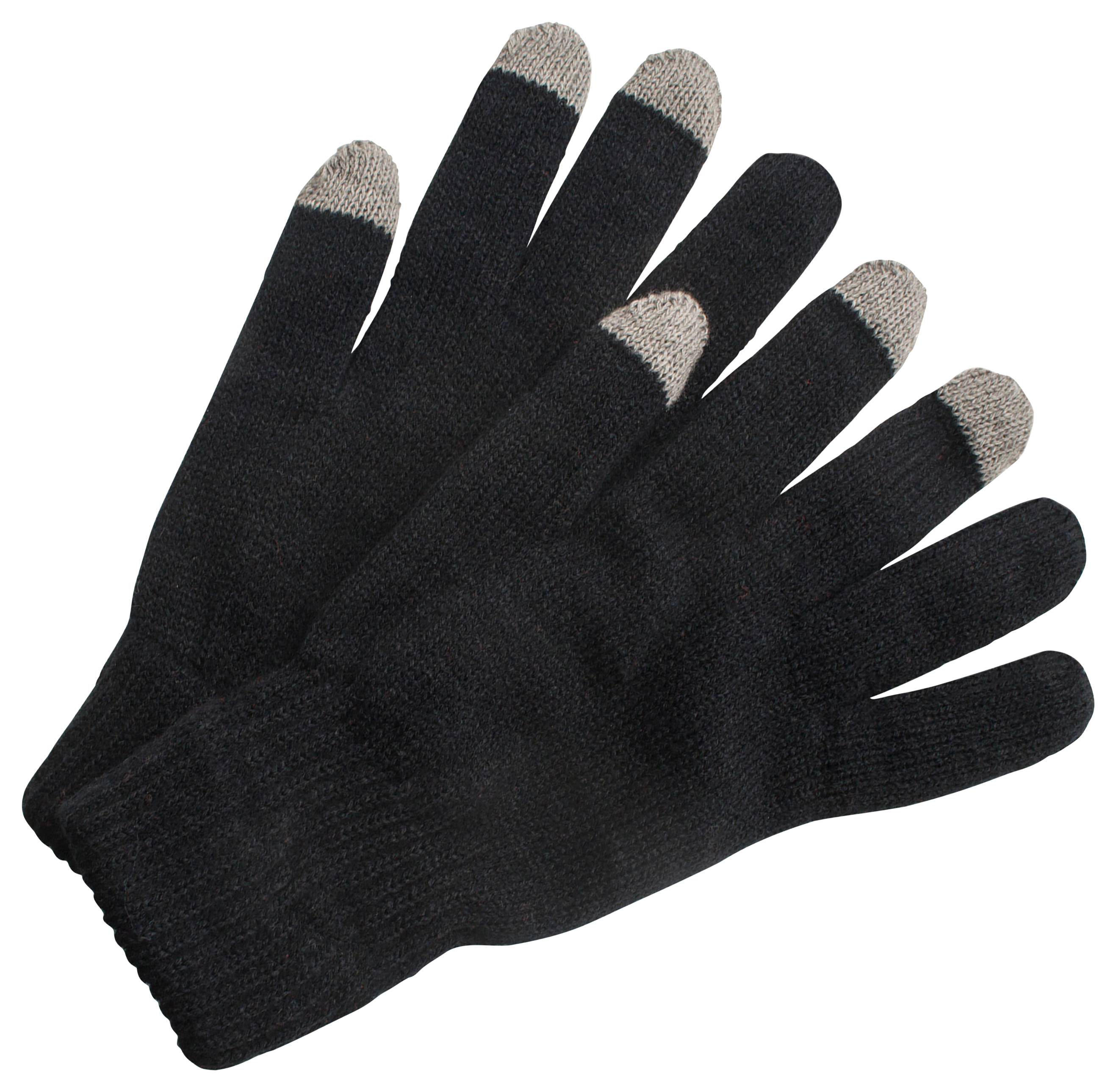 Image of QuietWear Knit Texting Gloves for Men