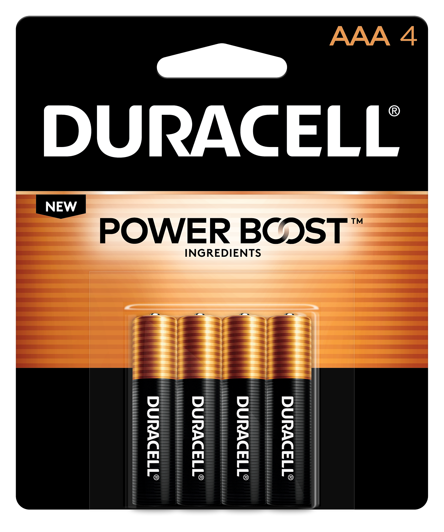 Duracell Coppertop AAA Alkaline Batteries - 4-Pack - Duracell
