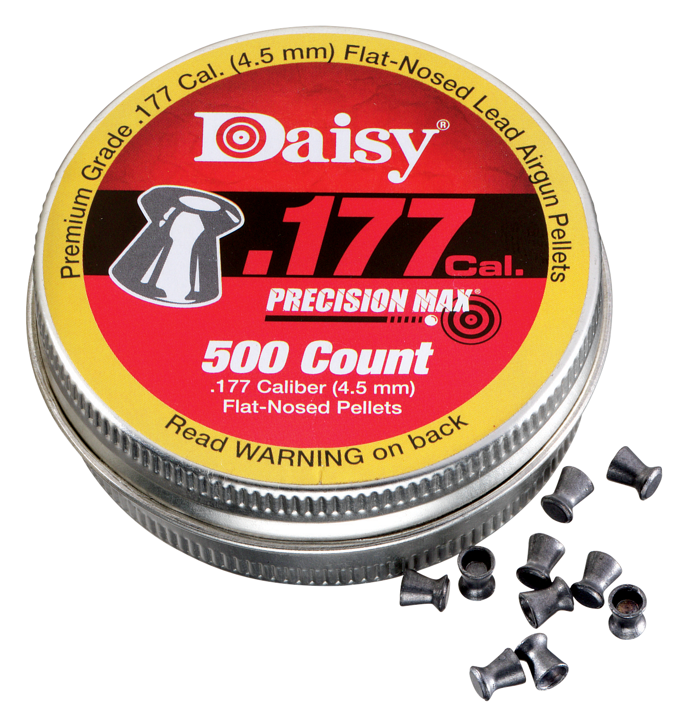 Daisy Precision Max Airgun Pellets - .177 Caliber - 500 Pack - Daisy