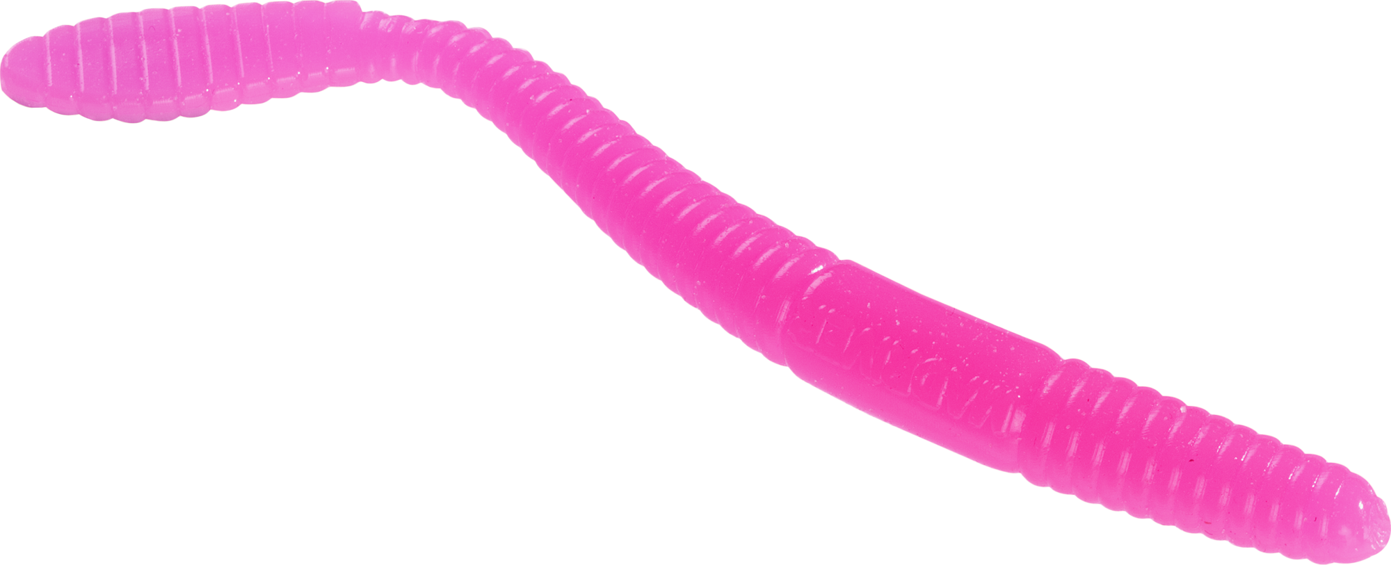 Image of Mad River Steelhead Worms - 3″ - Fluorescent Pink