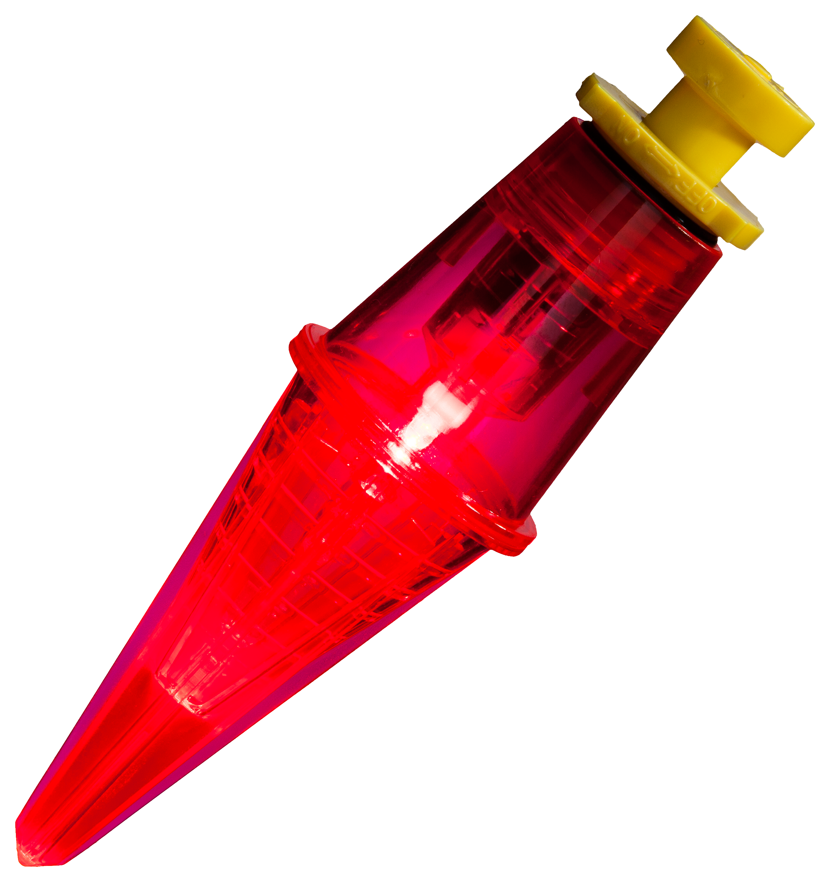 Night Bobby Lighted Floats - Torpedo - Red - 4-1/2