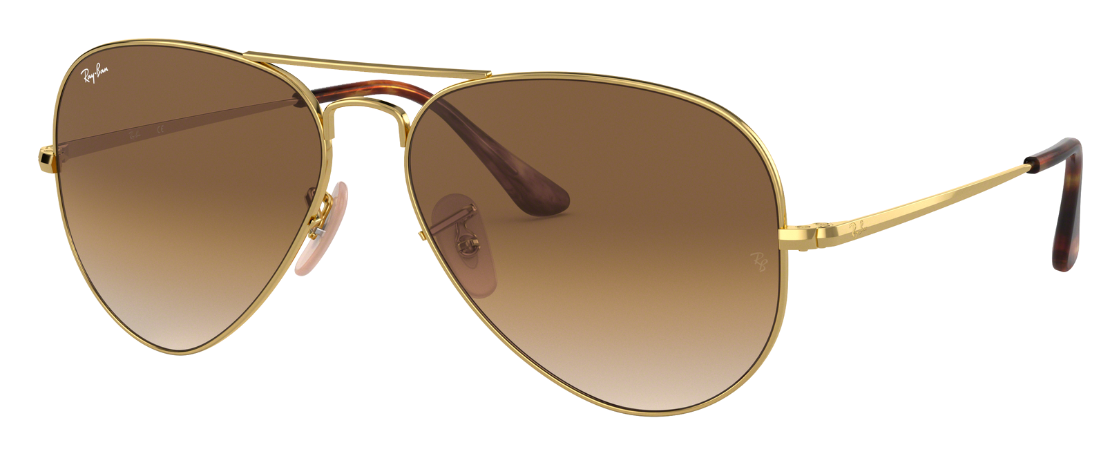 Ray-Ban Ray-Ban Aviator RB3689 Glass Sunglasses - Clear Gradient Brown - $207.00 at Cabela's Program