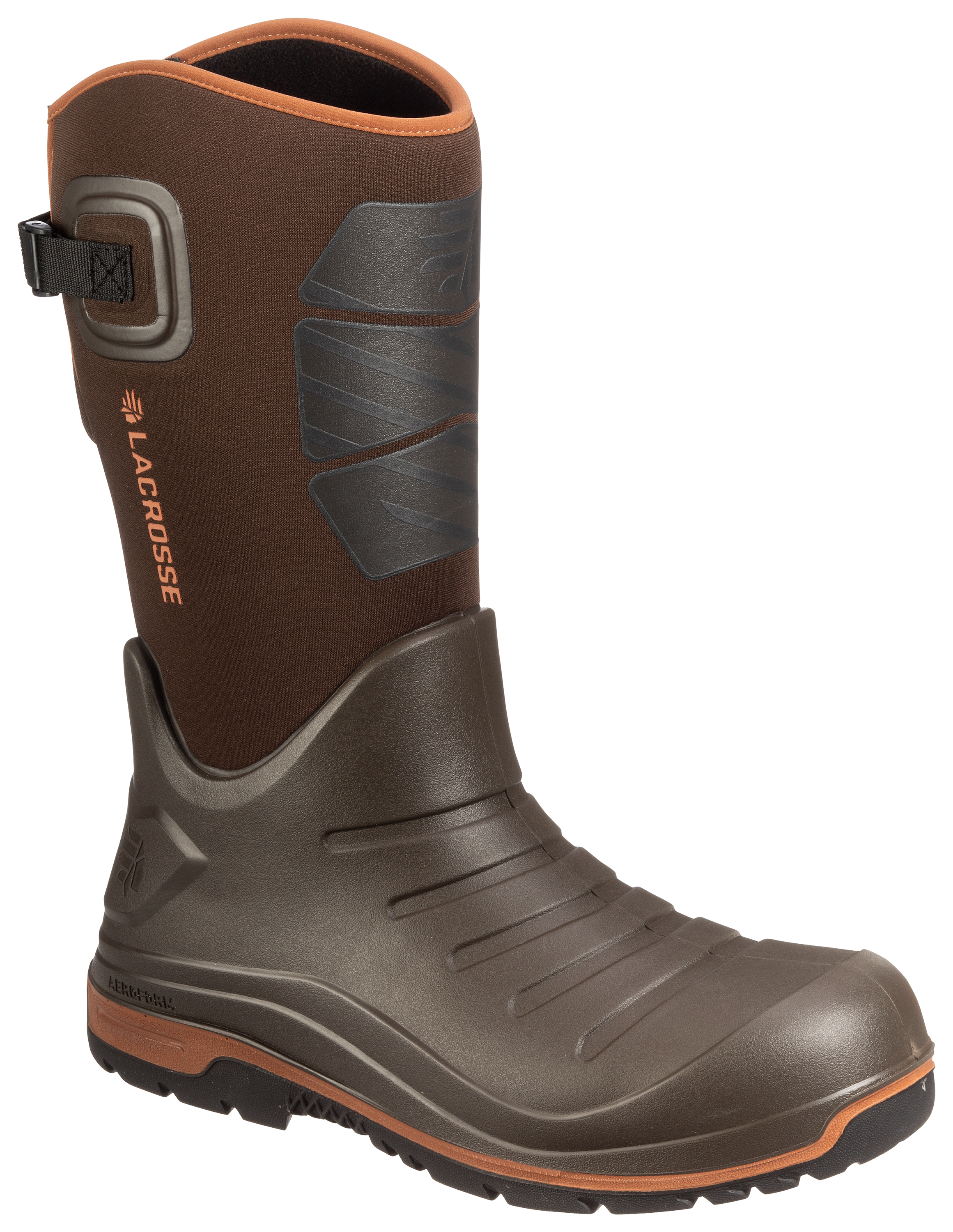 Image of LaCrosse Aero Insulator Insulated Waterproof Boots for Men - Brown - 14M