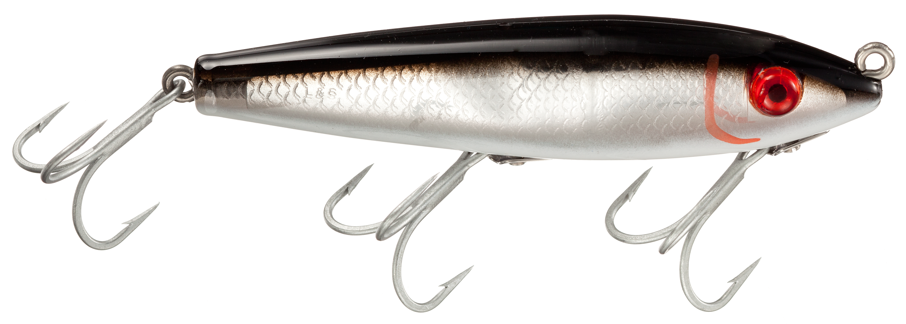 MirrOlure 7M Series - Black/White