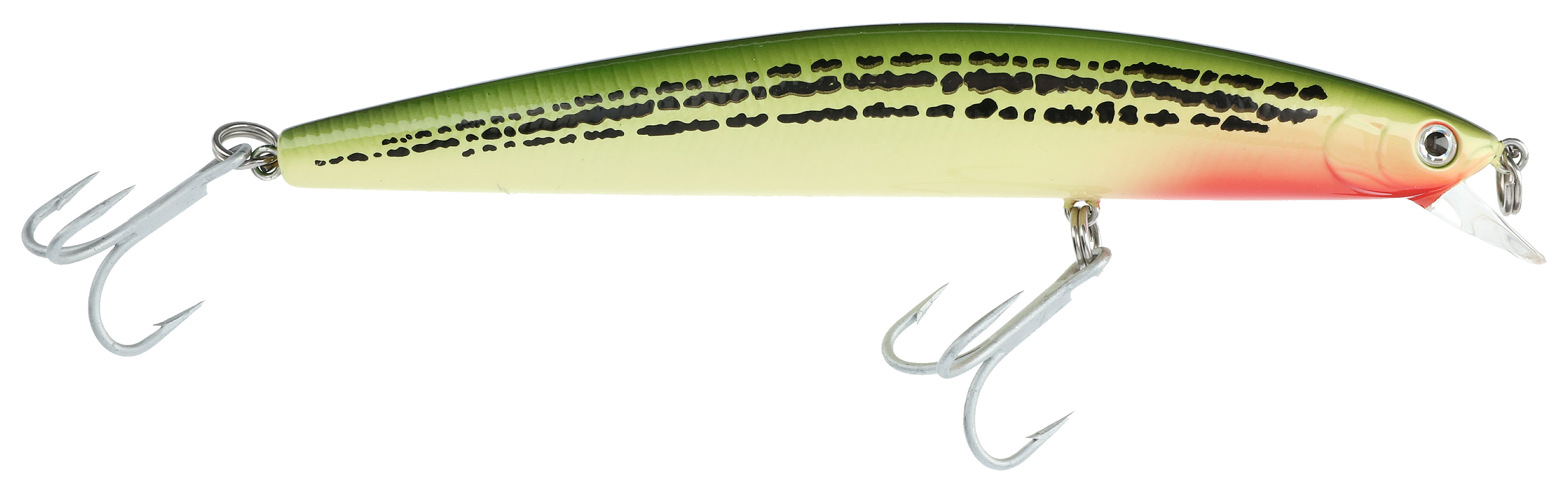 Image of Daiwa Floating Salt Pro Minnow - 5-1/8″ - 7/8 oz. - SOS Green