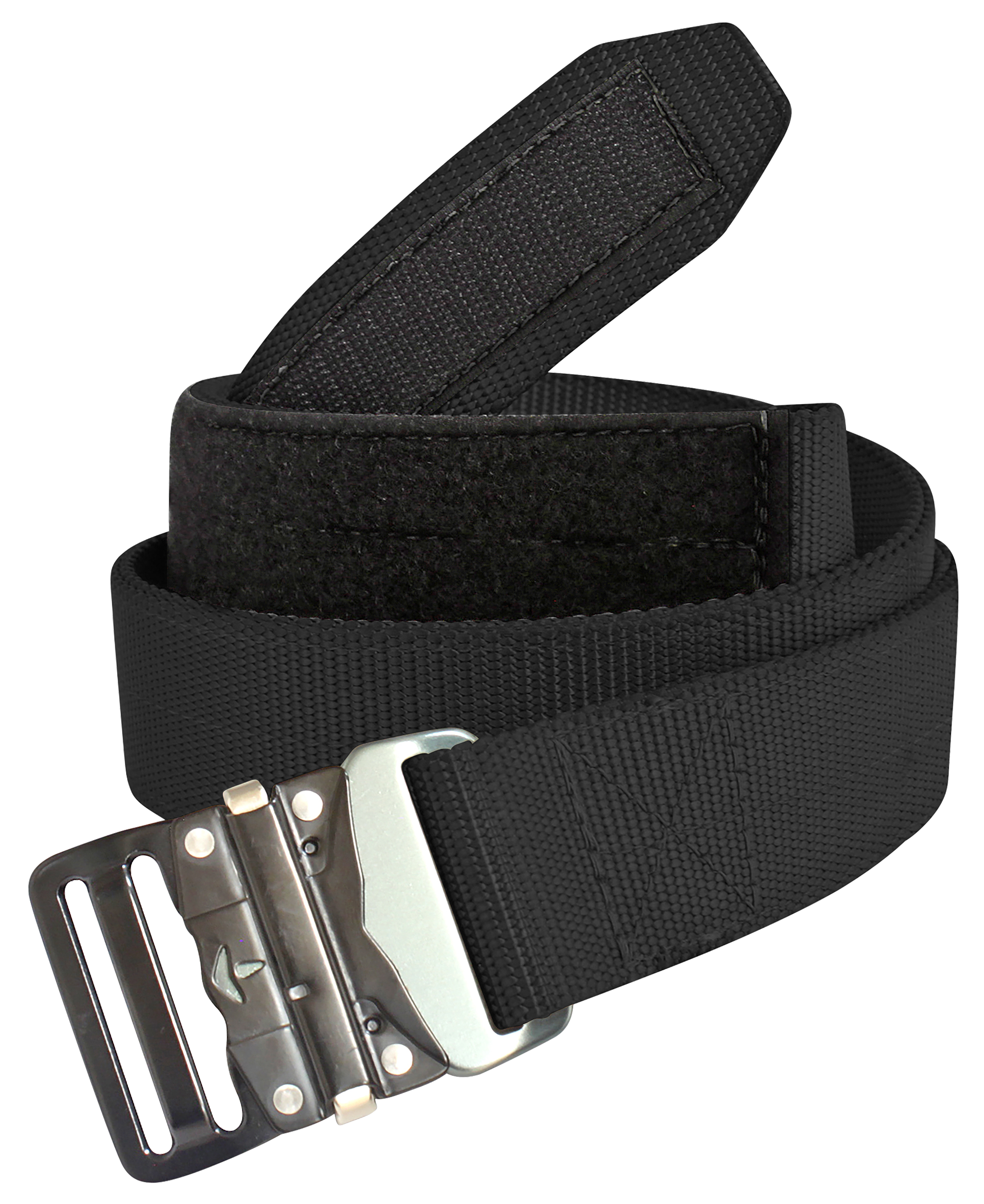 Bison Designs LoPro Heavy-Duty Buckle Belt for Men - Black - XL
