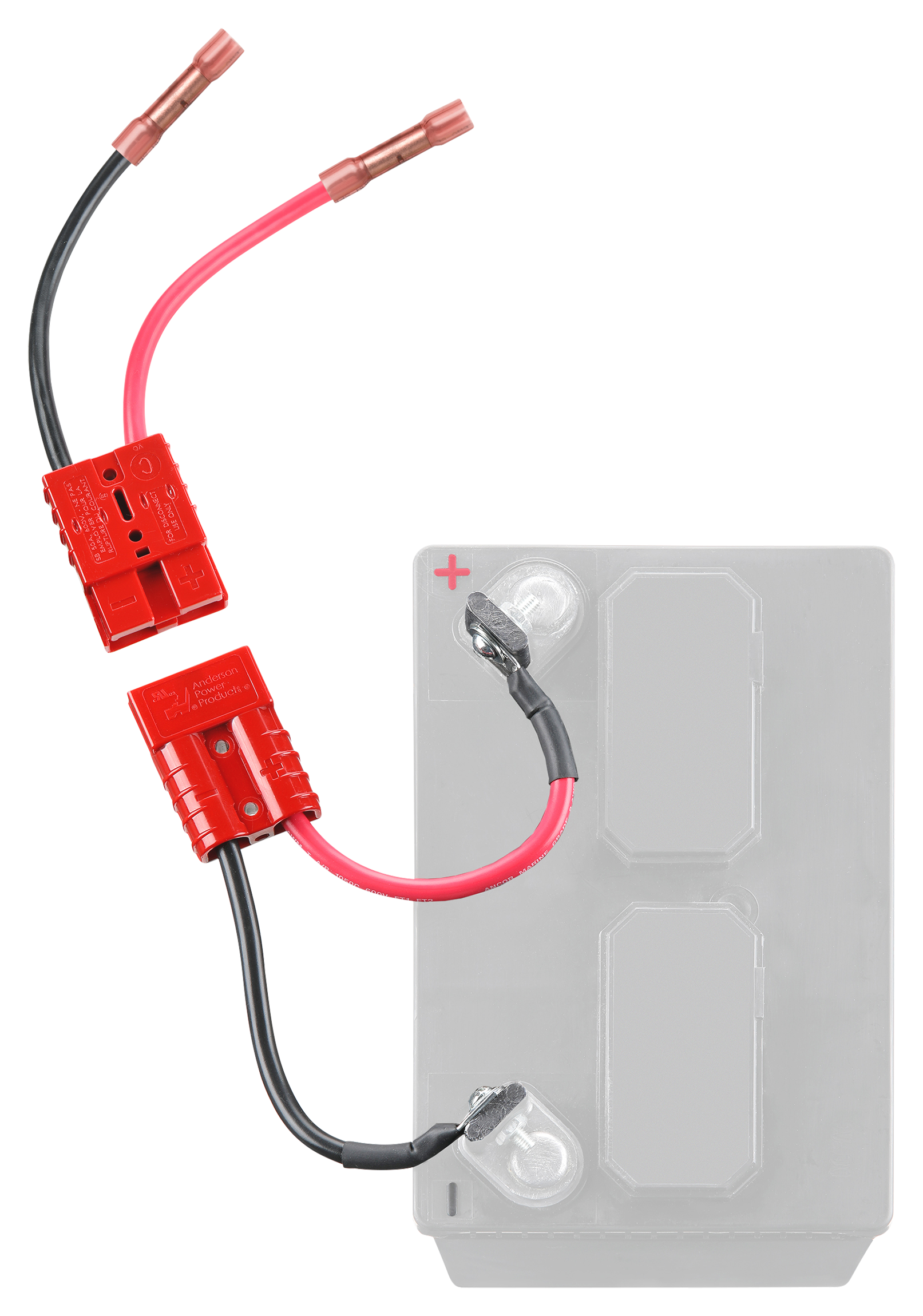 Connect-Ease 12V Trolling Motor 8-Gauge Connector Kit