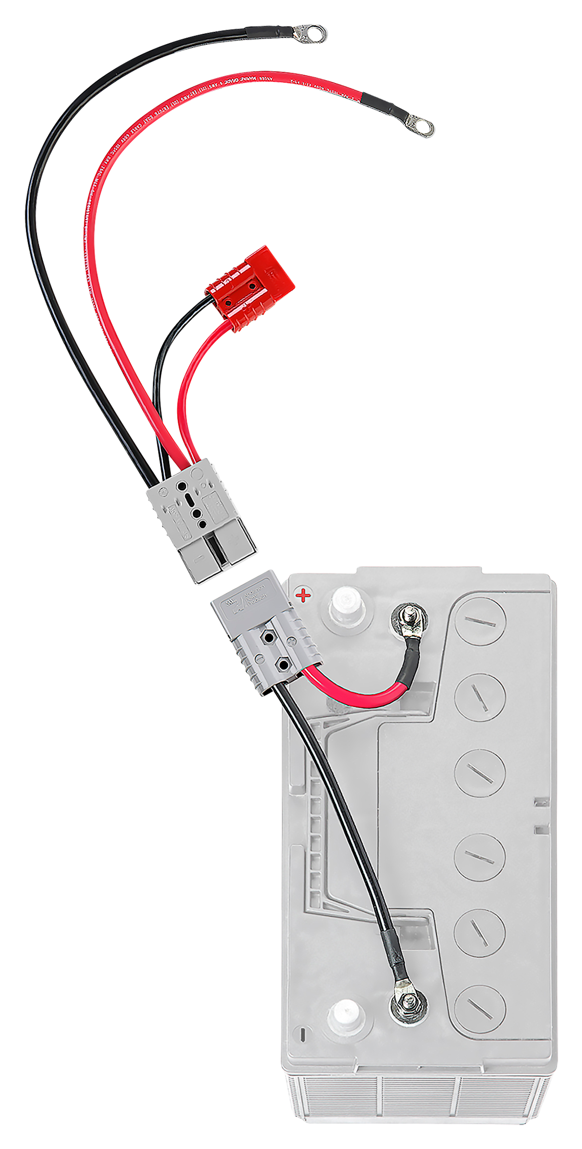 Connect-Ease 12V Starting Motor Connection with Auxiliary Connector