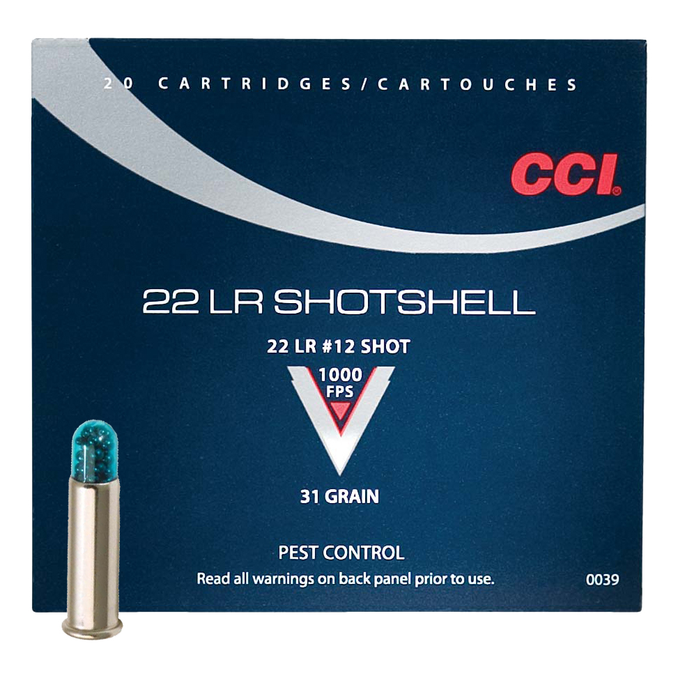 CCI CCI Shotshell .22LR #12 Shot Aluminum Case Rimfire Ammo - $10.99 at Cabela's Program