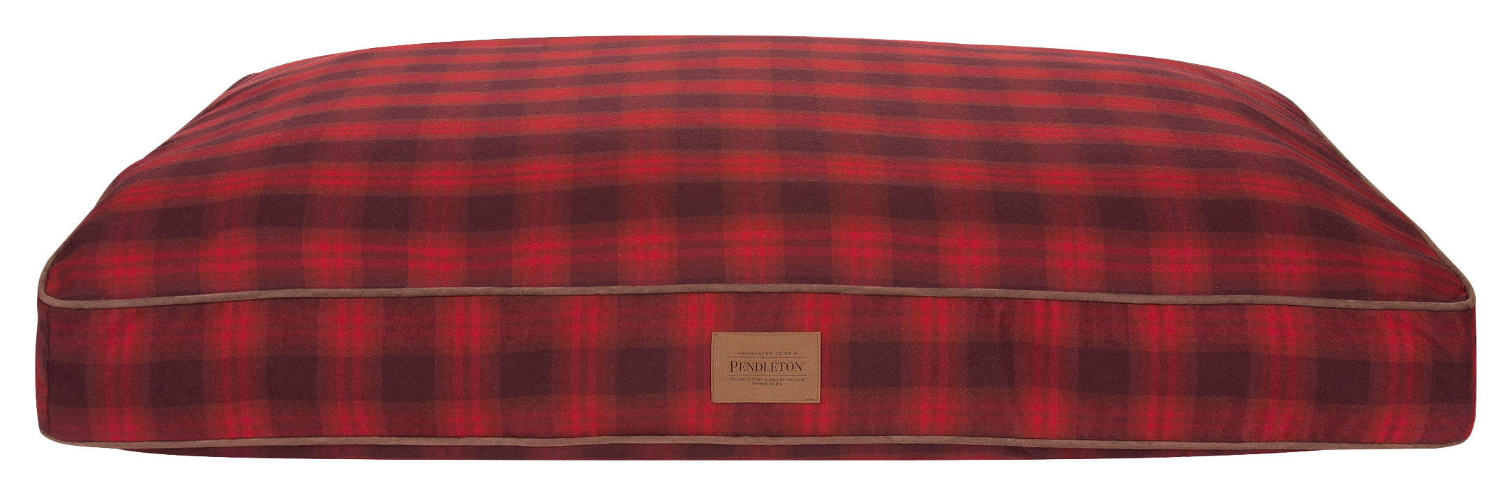 Pendleton Pet Napper Dog Bed - 50 lbs - Red Ombre - Pendleton Pet