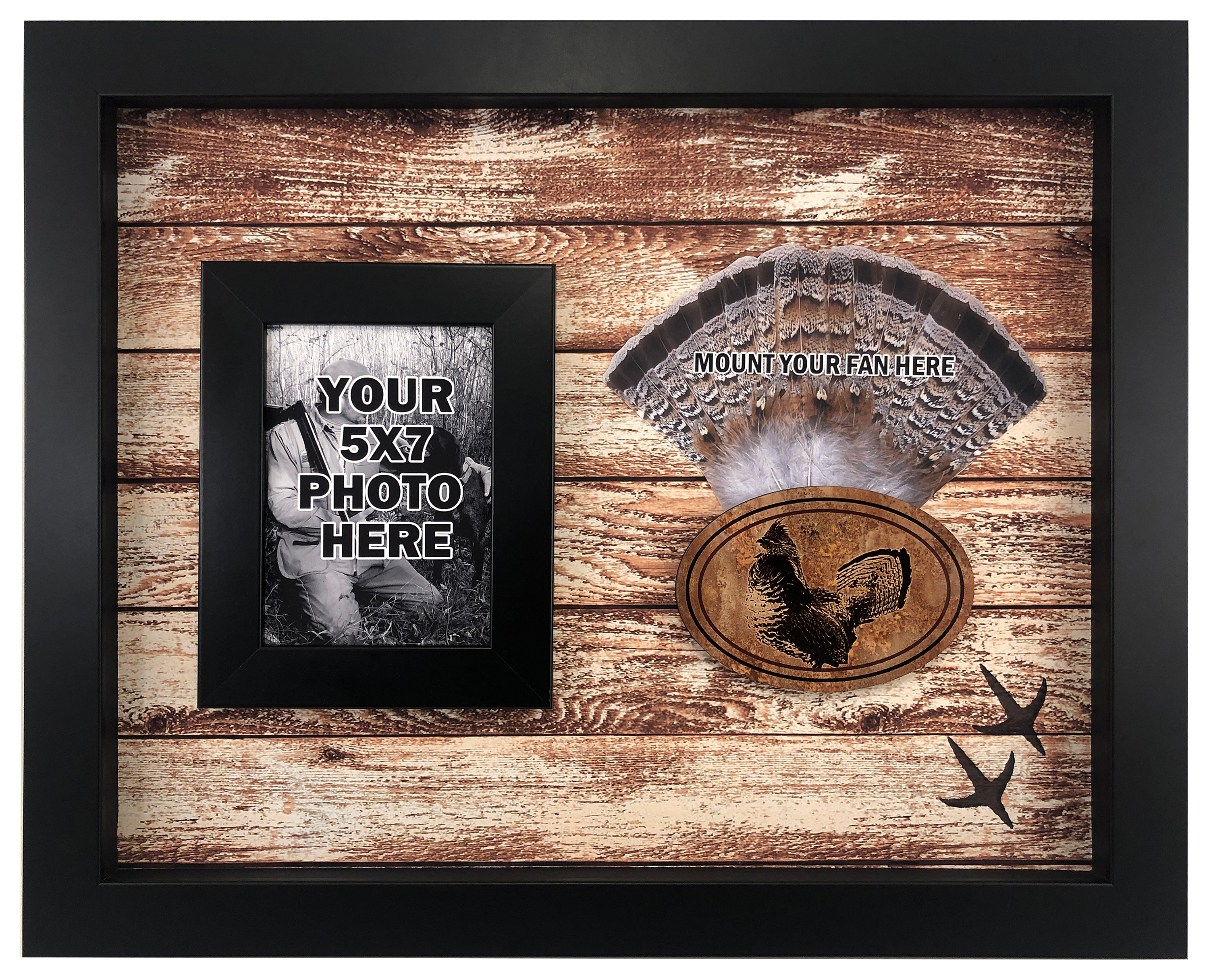 Print &Frame Grouse Keepsake 3-D Shadow Box