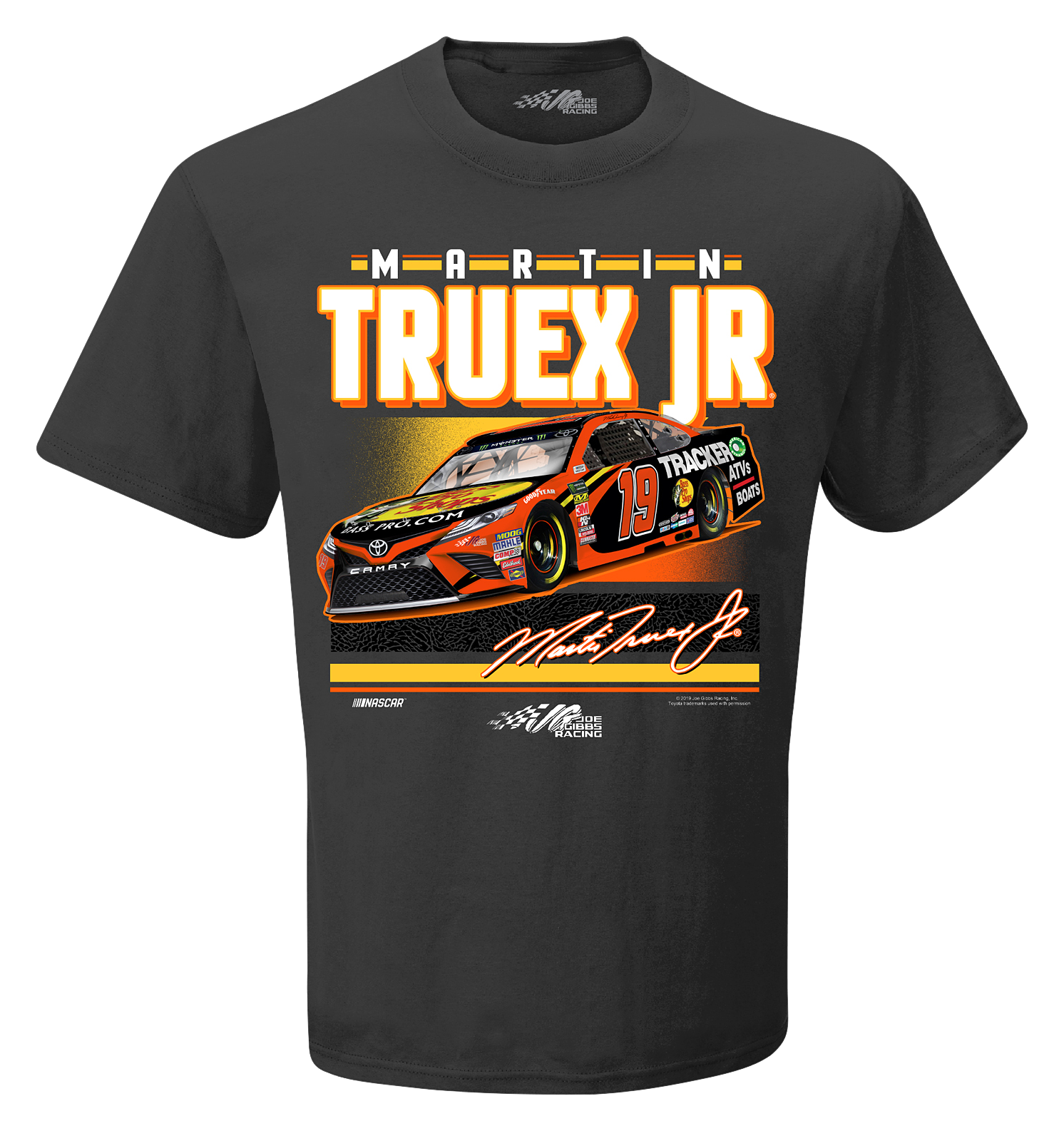 Bass Pro Shops NASCAR Truex Retro Short-Sleeve Shirt for Men - L