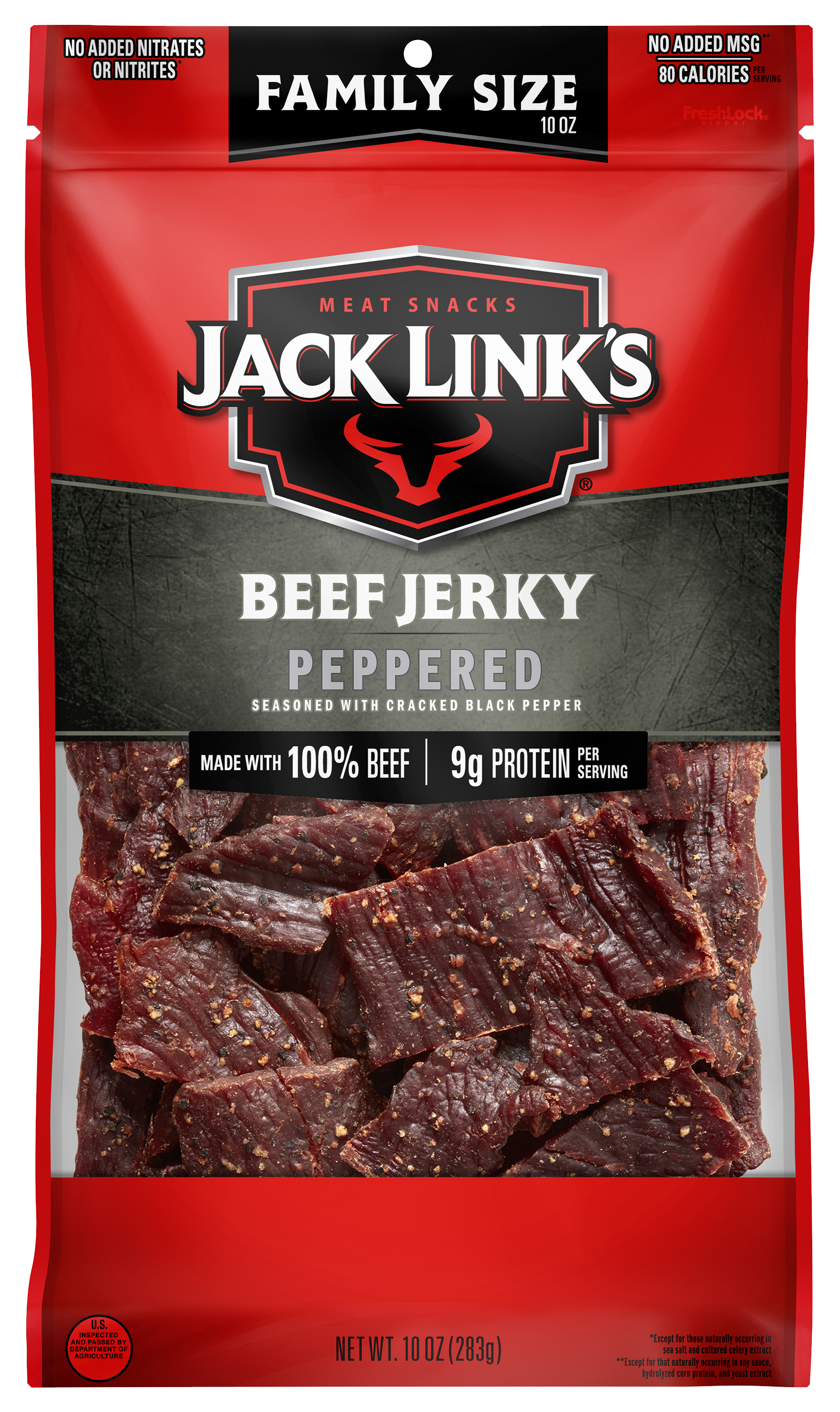 Jack Links Peppered Beef Jerky - 10 oz.