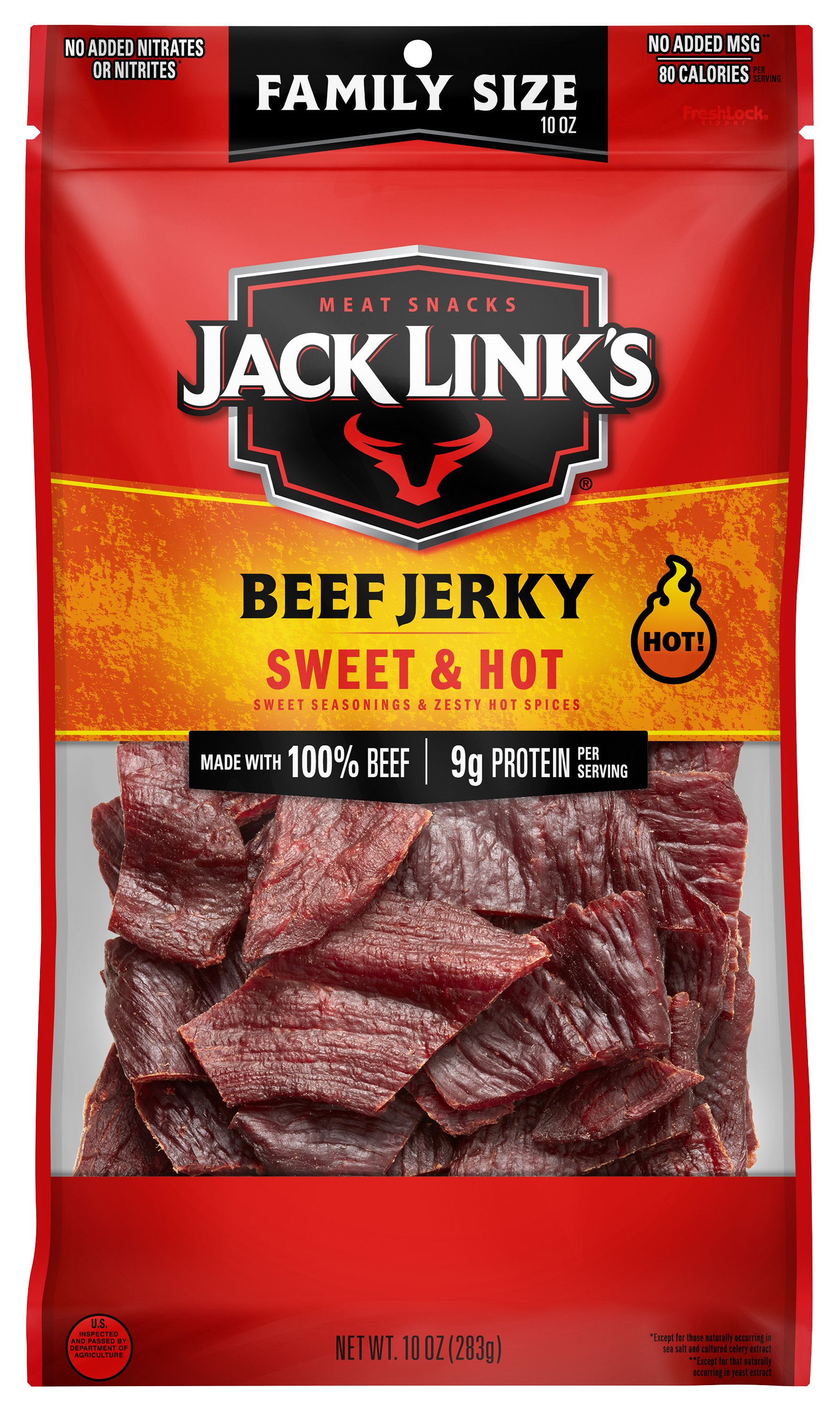 Jack Links Sweet &Hot Beef Jerky - 10 oz.