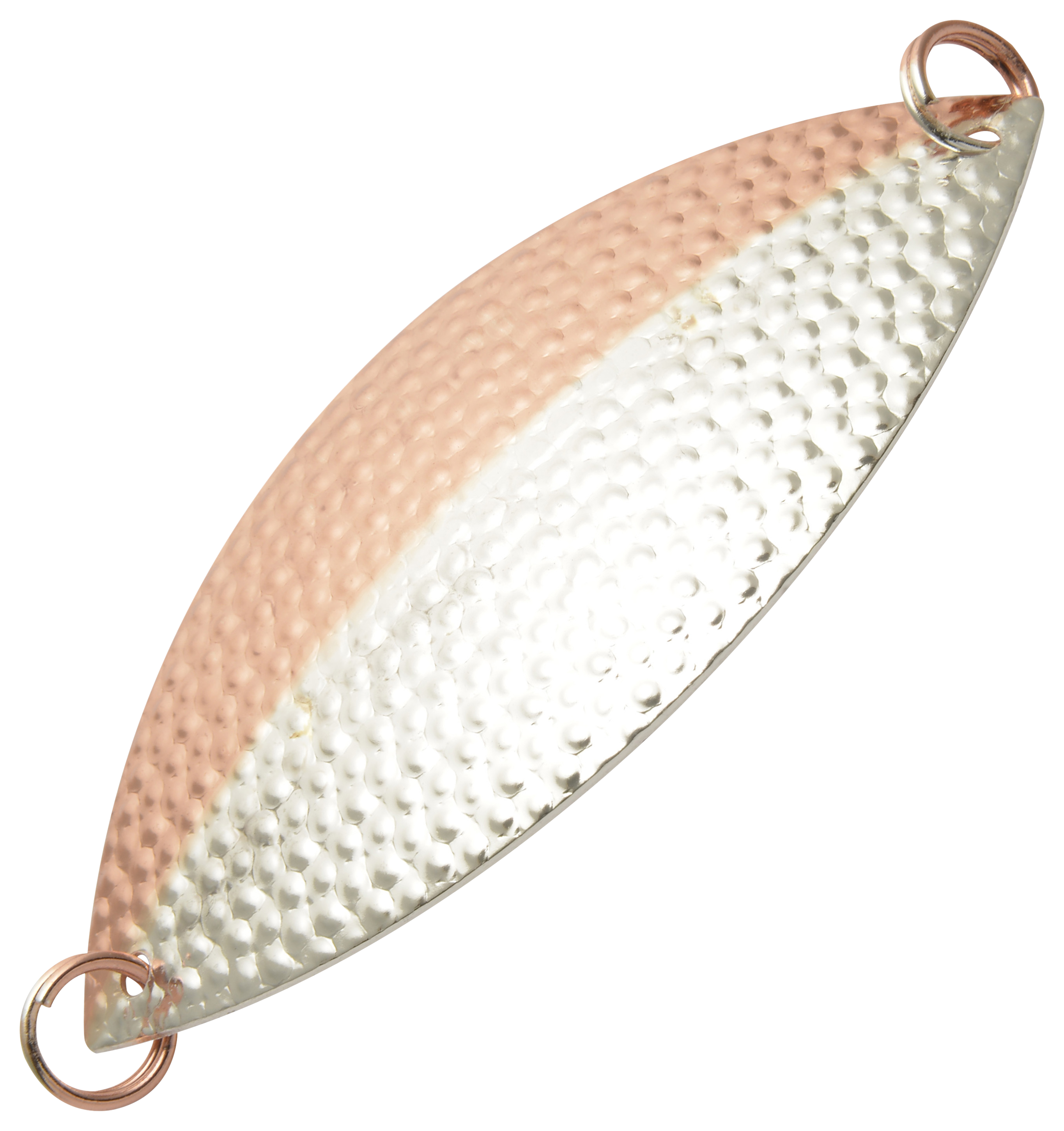 Lake Clear Wabbler - 1/4 oz. - Copper/Silver Nu-Wrinkle