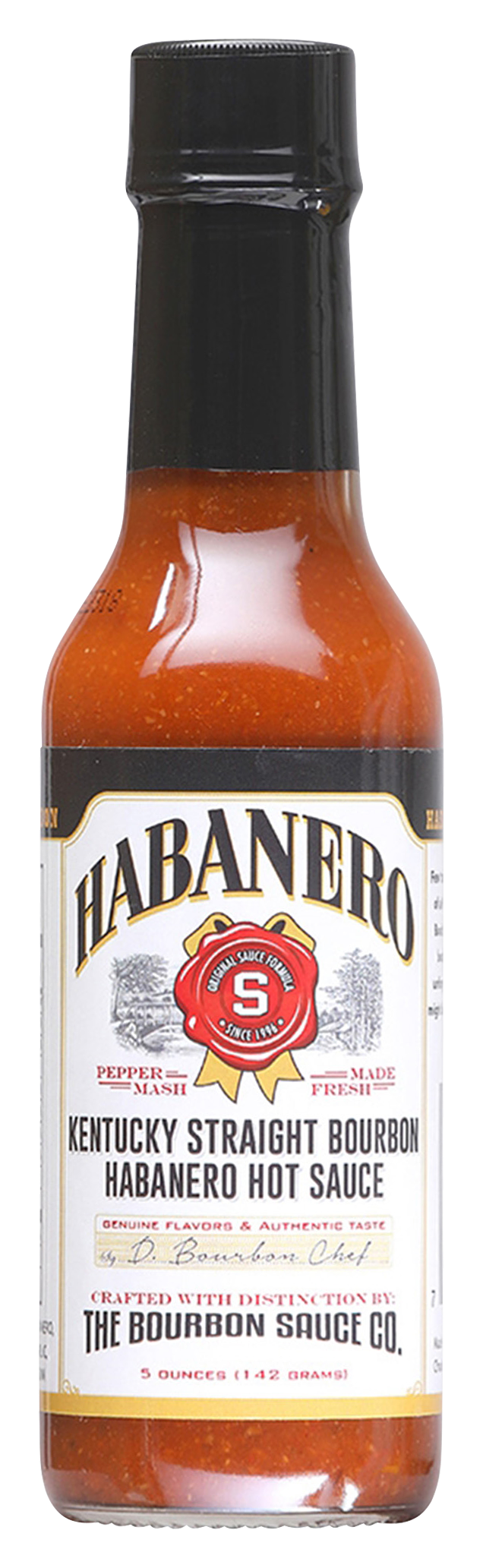 Kentucky Straight Bourbon Habanero Hot Sauce