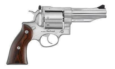 Ruger Redhawk DoubleAction Revolver  357 Magnum38 Special  42  Lasered Hardwood