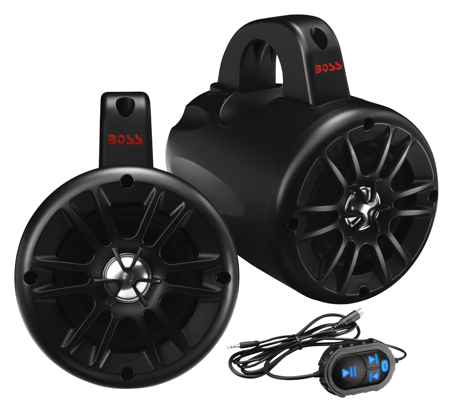 Boss Audio Systems Power Pod Rugged 4 Bluetooth ATV/UTV/Waketower Speake