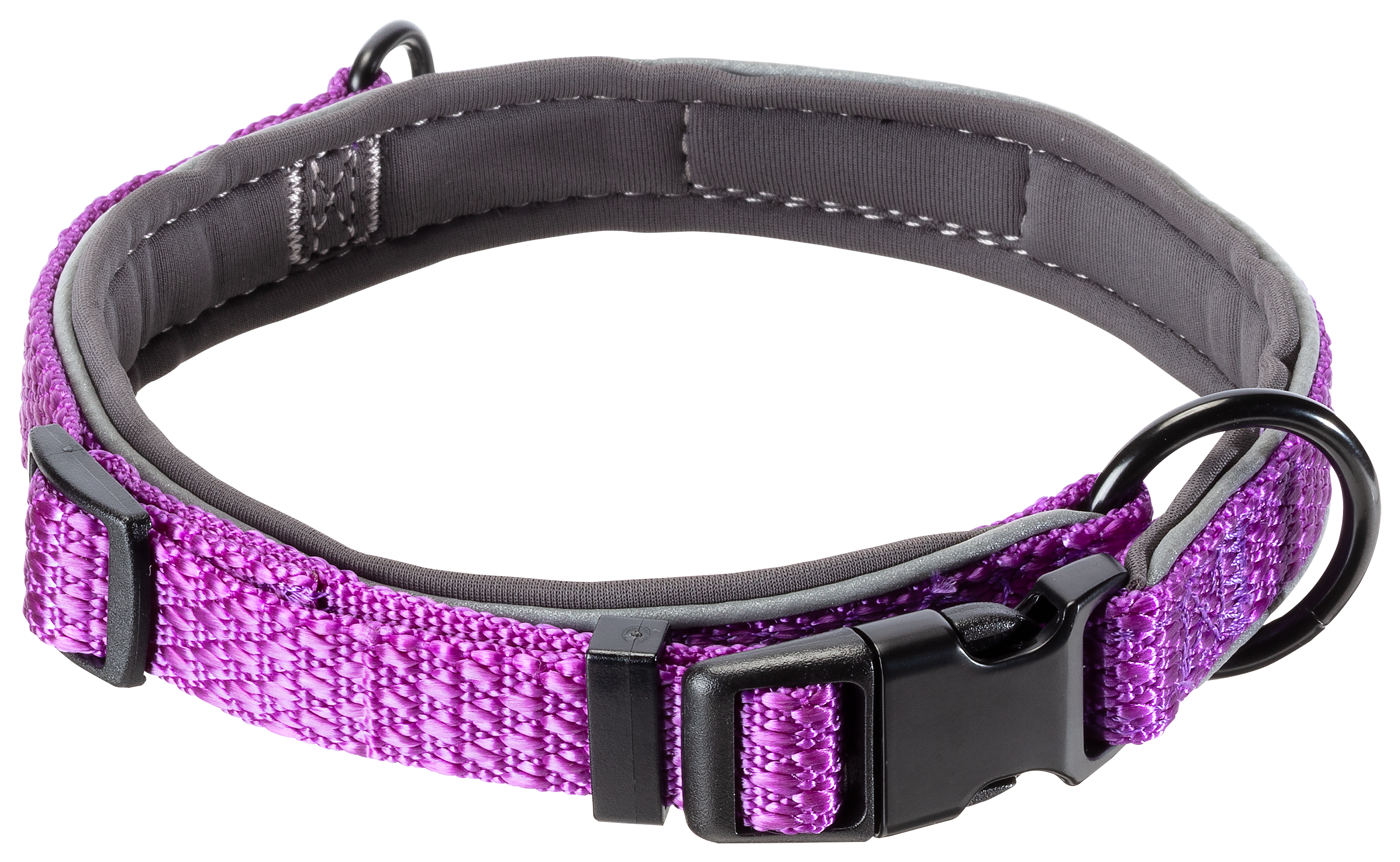 Cabela's Reflective Binding Dog Collar - Purple - 3/4″ x 14-18″ - Cabela's