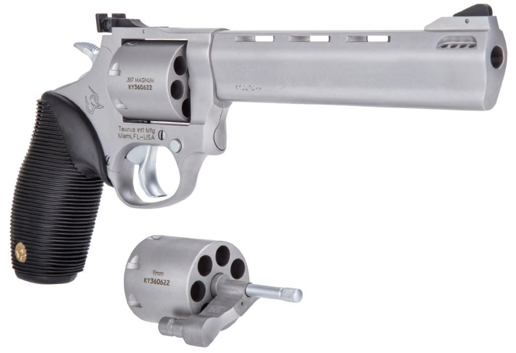 Taurus 692 Stainless Steel DoubleSingleAction Revolver  65 Barrel