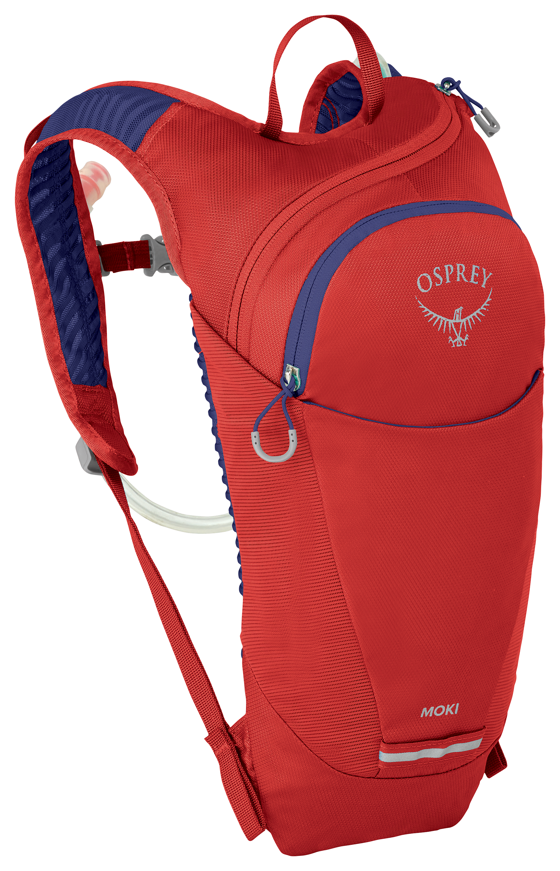 Osprey Moki Biking Hydration Backpack for Kids - Red
