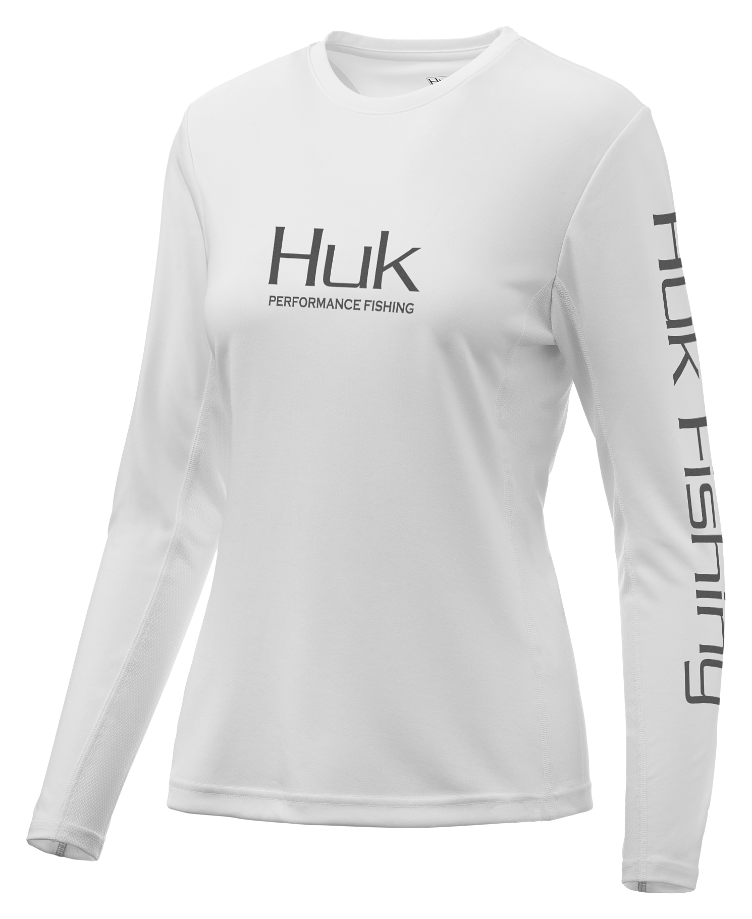 Huk Icon X Long-Sleeve Shirt for Ladies - White - L