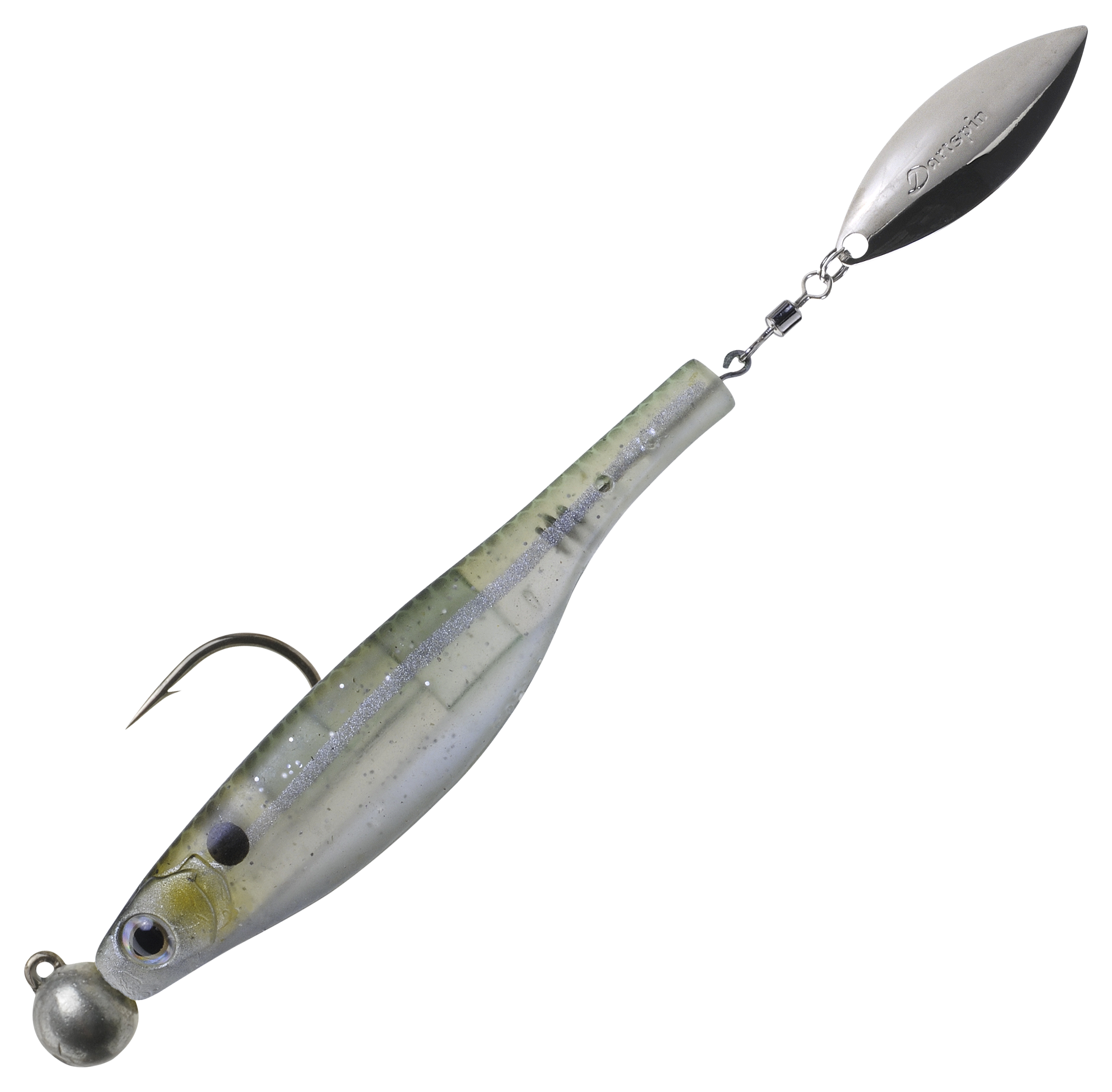 Hyperlastics Dartspin Pro Minnowbait - .42 oz. - Glass Minnow
